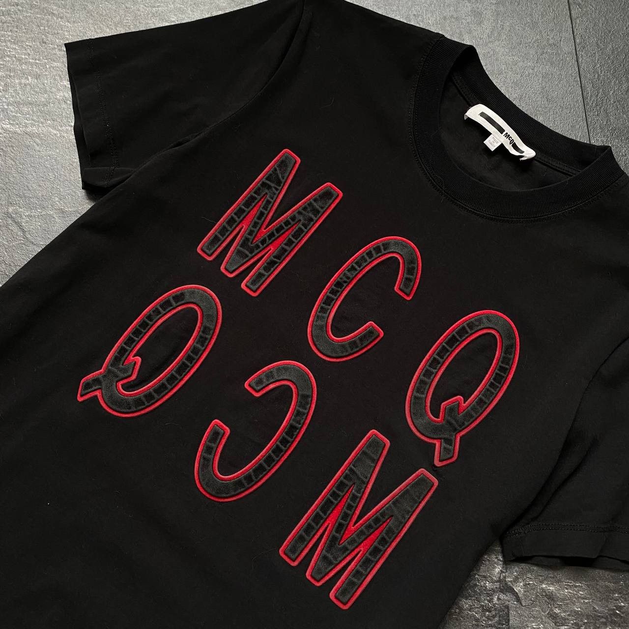 Alexander McQueen × Vintage Vintage big logo rare McQ tee shirt Size US XS / EU 42 / 0 - 2 Thumbnail