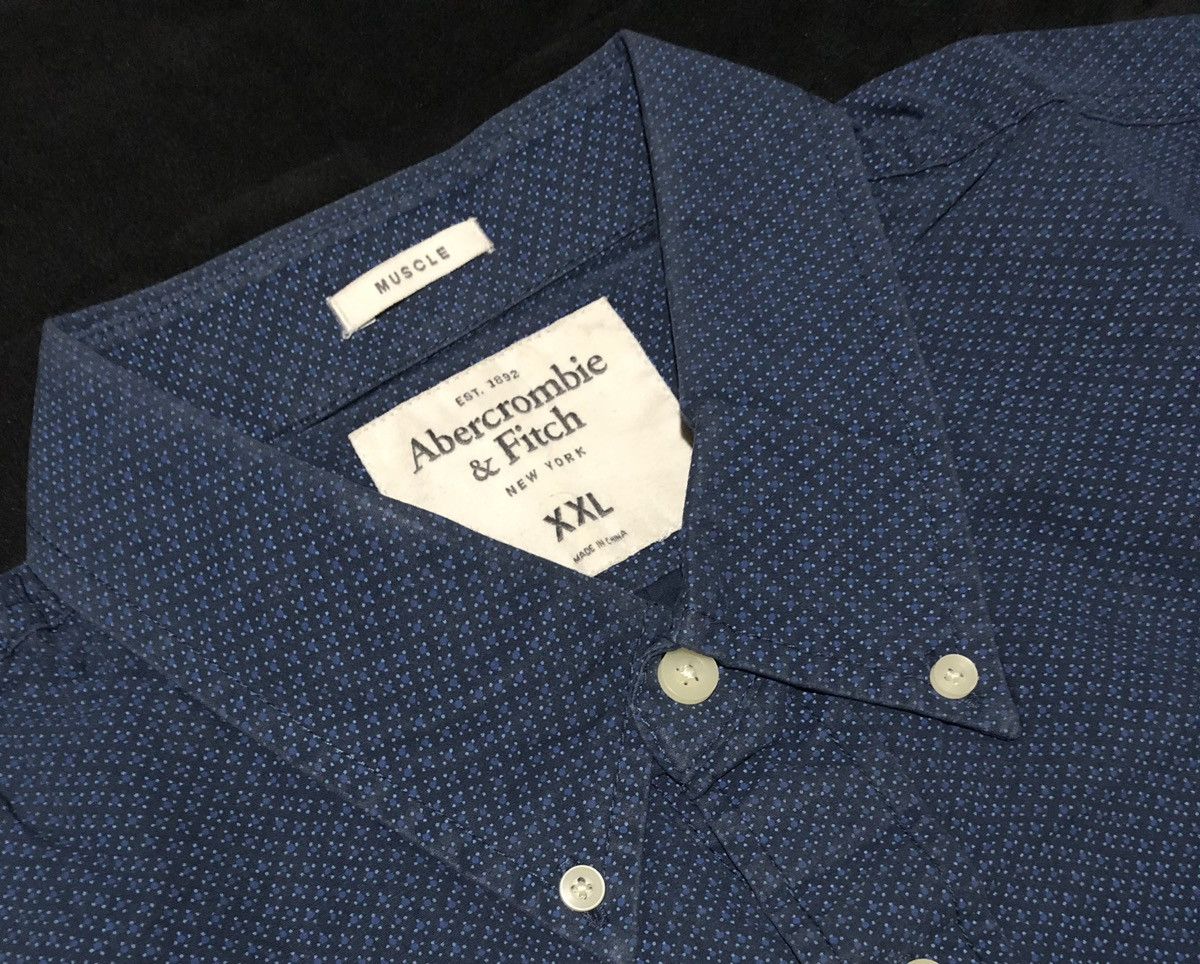 Abercrombie & Fitch ABERCROMBIE VINTAGE SHIRT Size US XXL / EU 58 / 5 - 4 Thumbnail