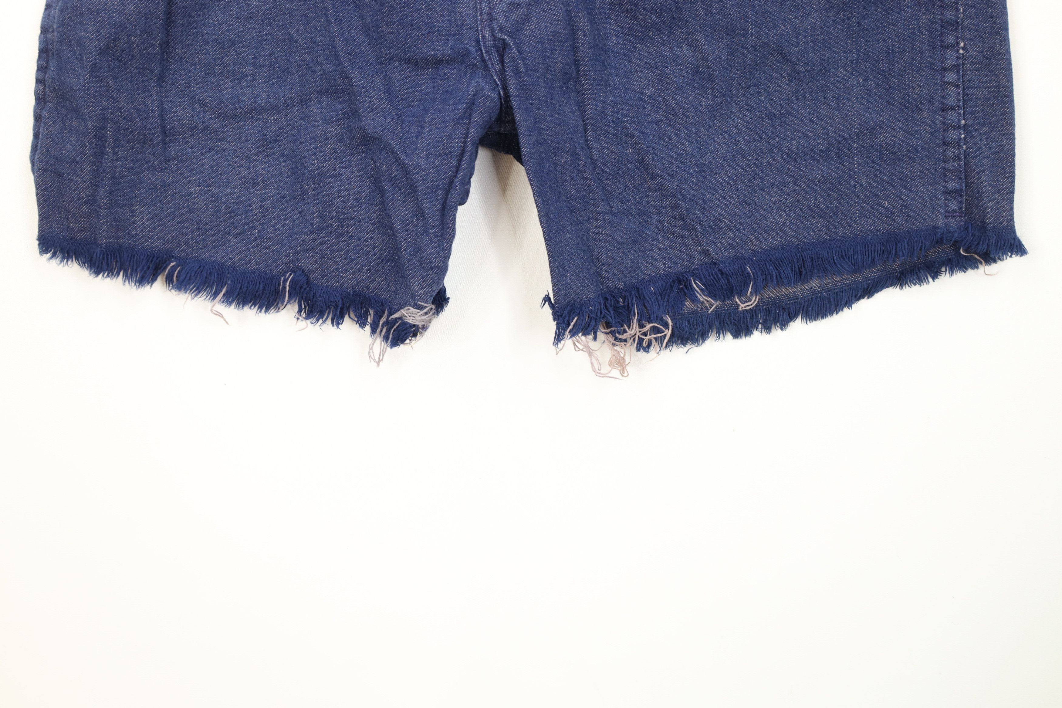 Vintage Vintage 60s 70s Streetwear Denim Short Shorts Indigo USA Size US 30 / EU 46 - 4 Thumbnail
