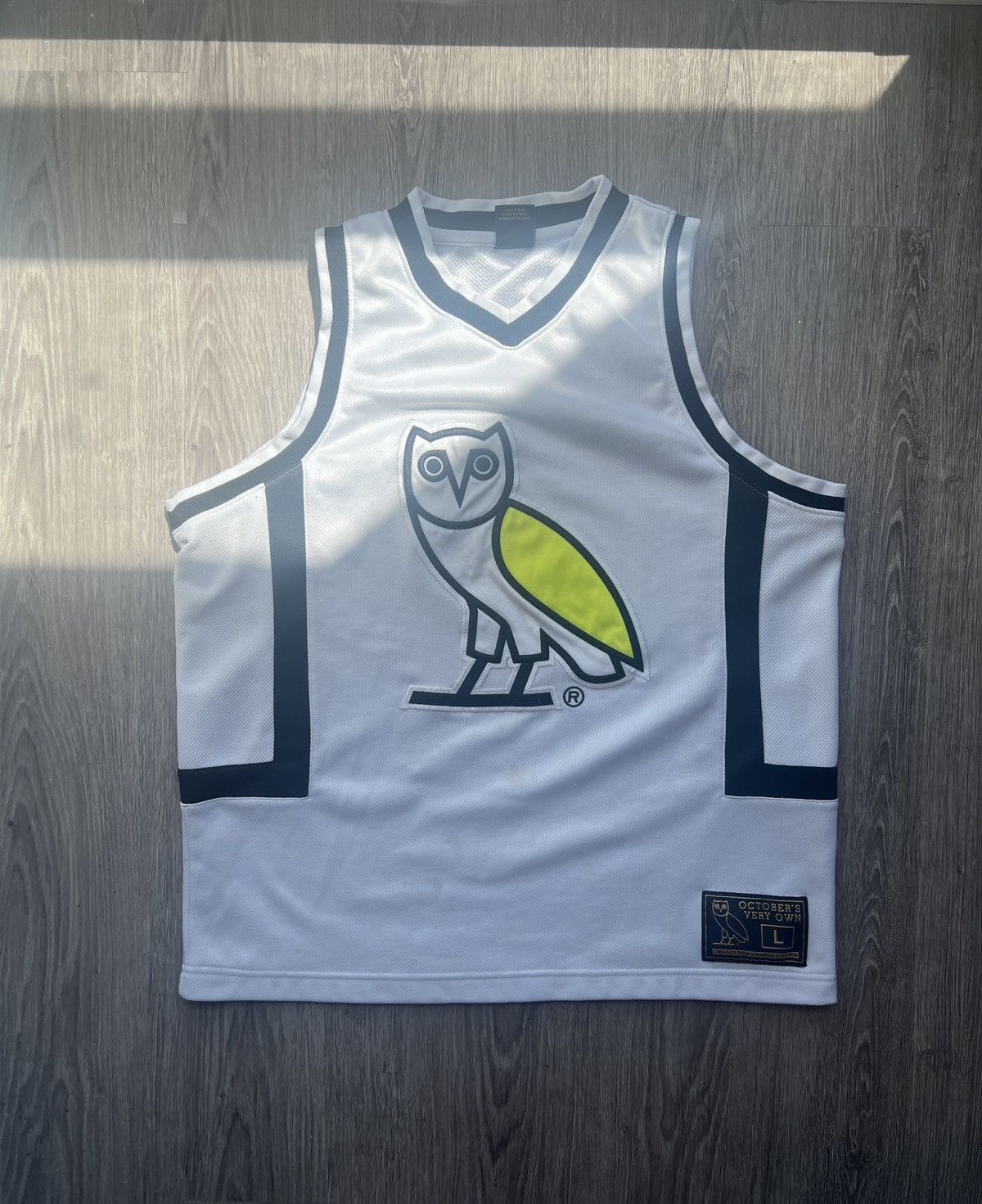 October's Very Own hot OVO Basketball Jersey Mens XL Sewn