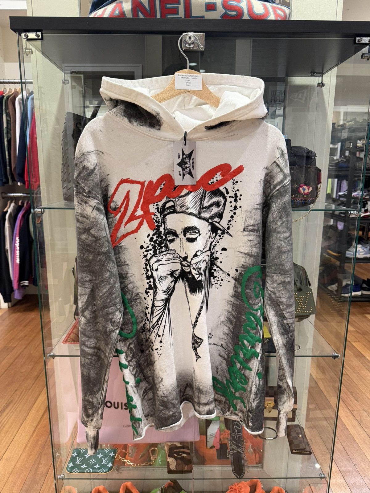 Barriers Barriers Ny x 2Pac Estate ComplexCon Hoodie Size US S / EU 44-46 / 1 - 1 Thumbnail