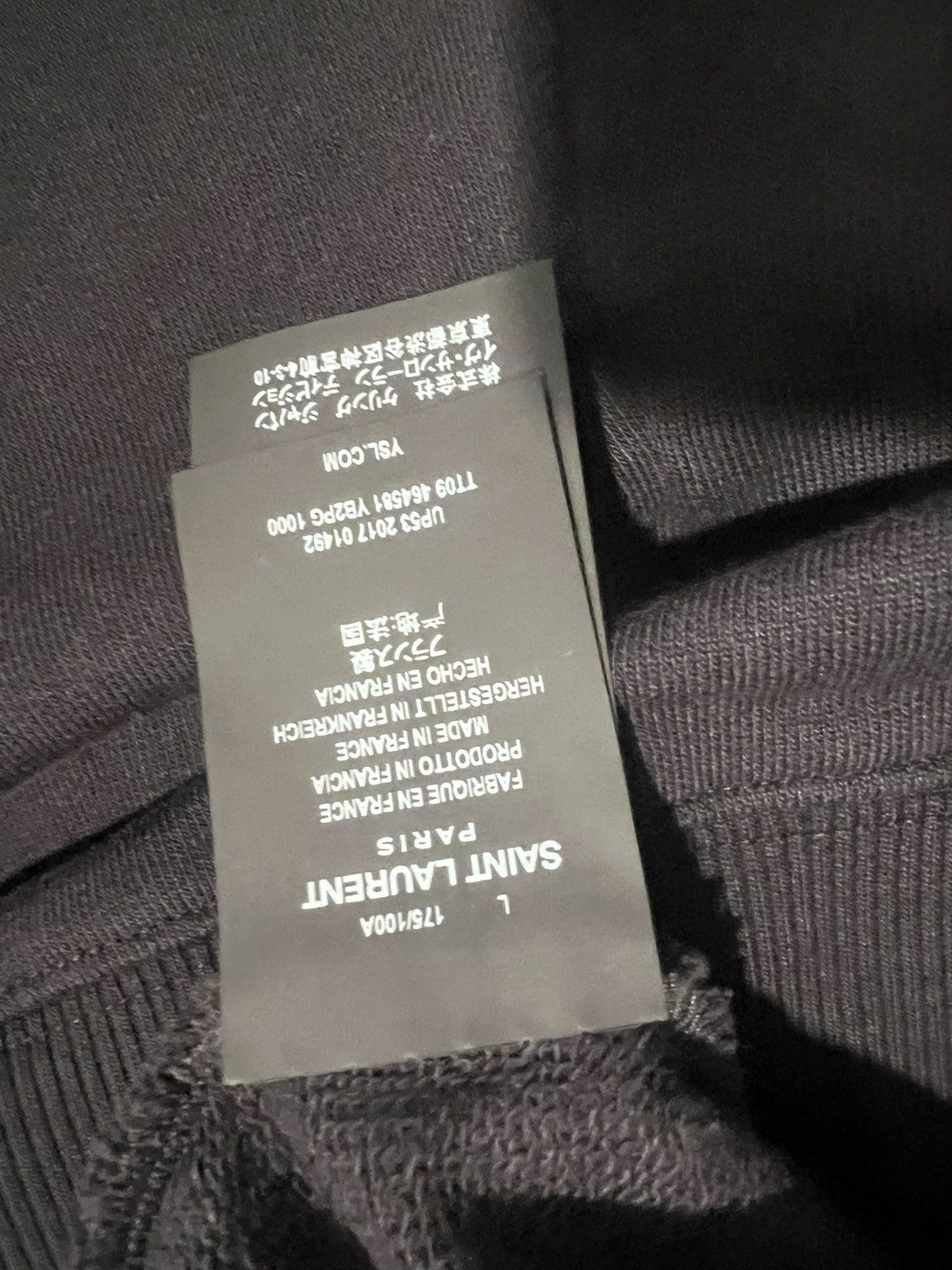 Saint Laurent Paris Saint laurent mens hoodie. L. $990 Size US L / EU 52-54 / 3 - 11 Thumbnail