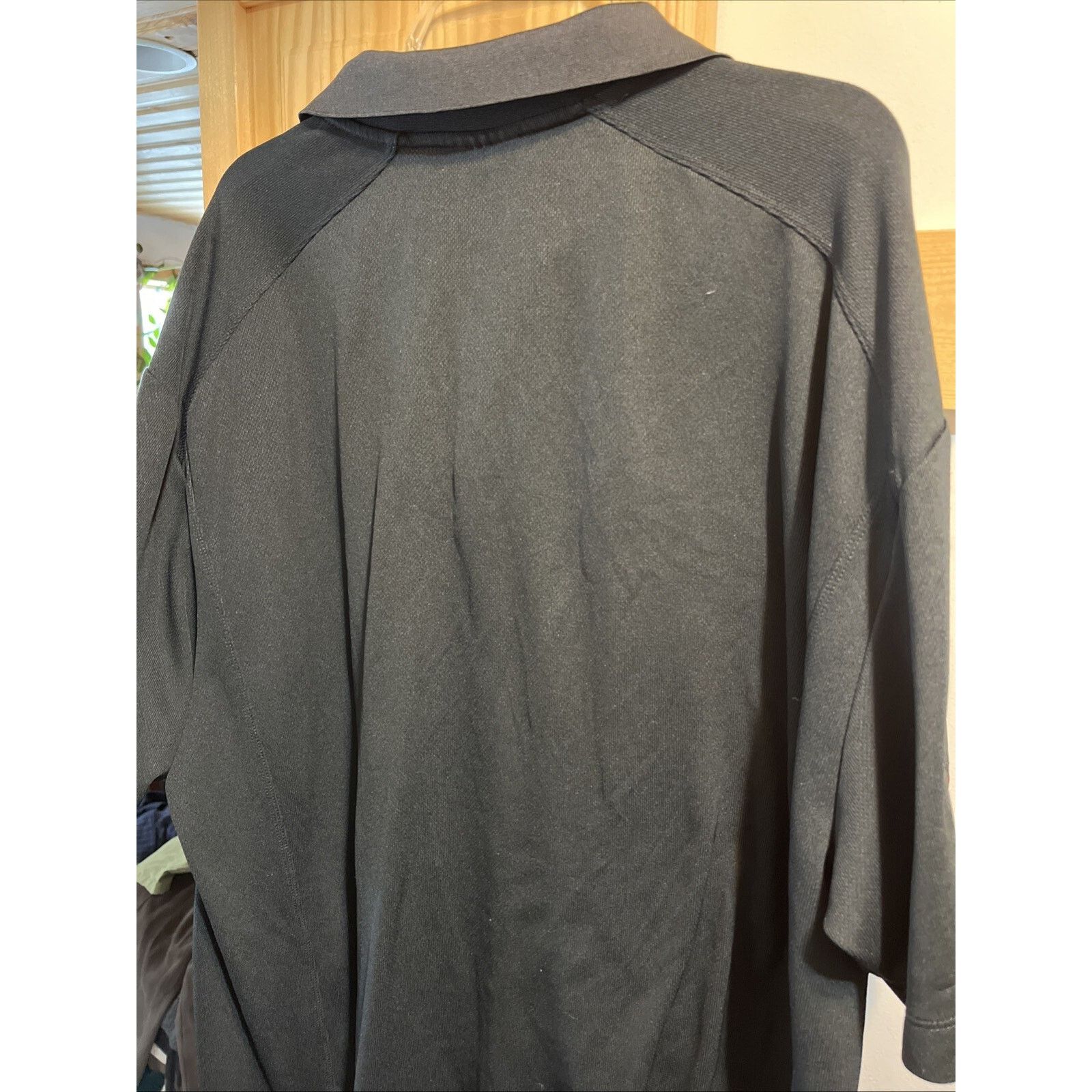 Nike Nike Golf Dri Fit Verizon Mens XL Black Polyester Polo Shirt Size US XL / EU 56 / 4 - 11 Thumbnail
