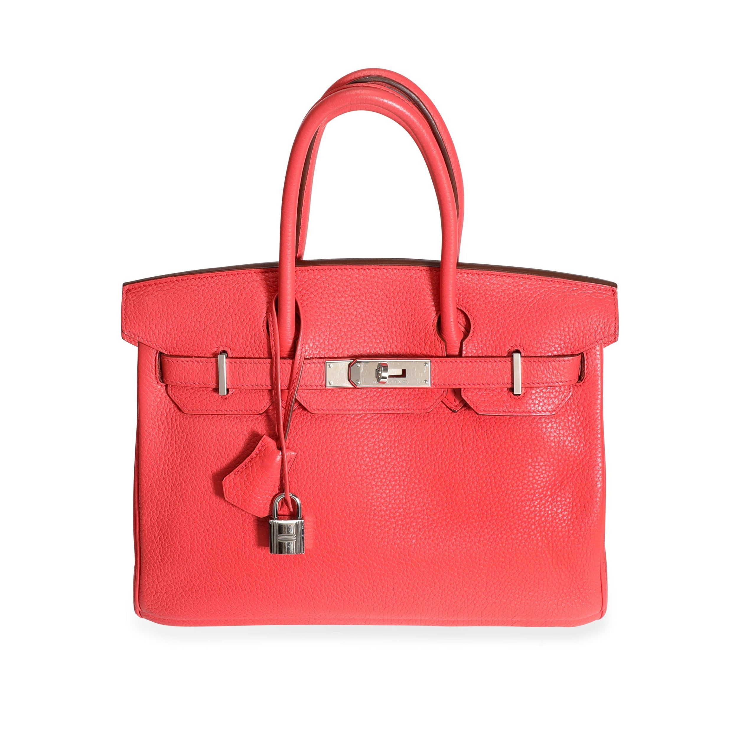 Hermes Hermes Bougainvillea Cl√©mence Birkin 30 with Palladium Hardware Size ONE SIZE - 1 Preview