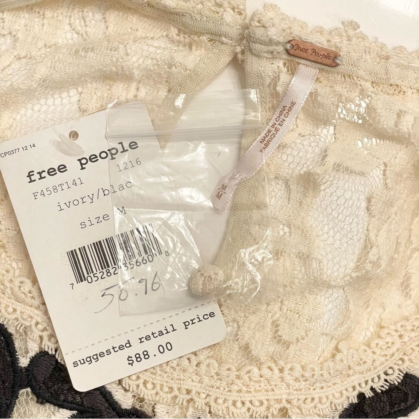 Free People Free People Lace Top M Size M / US 6-8 / IT 42-44 - 13 Thumbnail