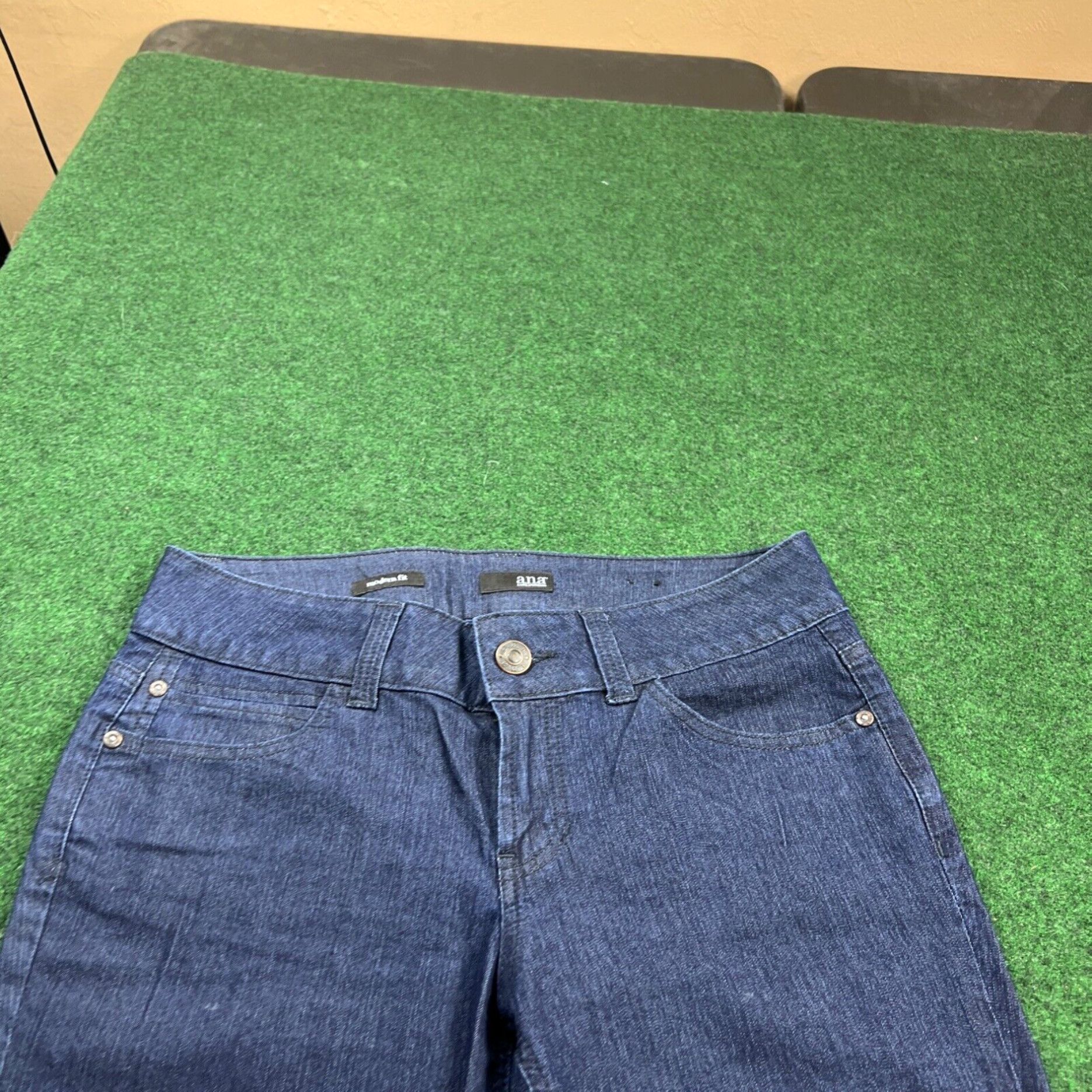 Vintage ANA A New Approach Modern Fit Trouser Blue Jeans Size 8 Measures 31x31 Size 30" / US 8 / IT 44 - 2 Thumbnail