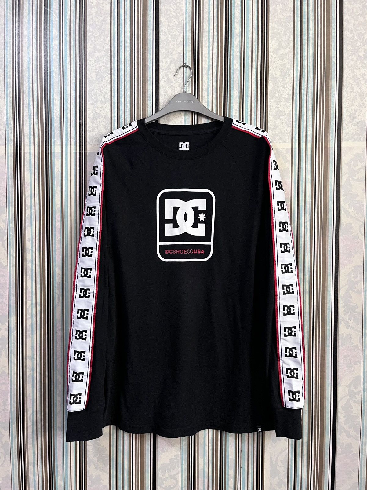 Dc shoe co usa striped droors clothing #A2
