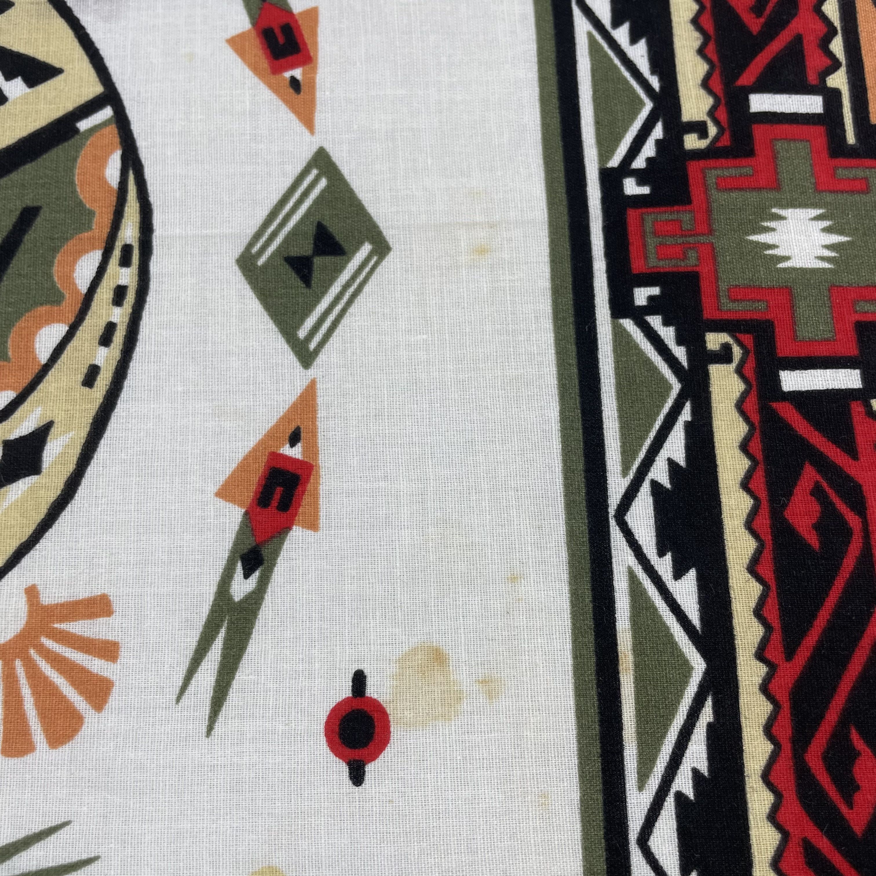 Vintage Vintage 90s Navajo Bandana Handkerrchief H123N Size ONE SIZE - 2 Thumbnail