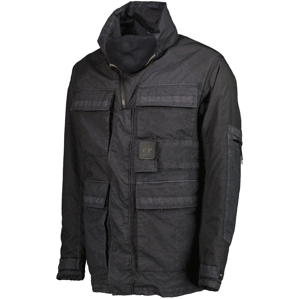 C.P. Company o1y1224 Logo Hooded Jacket in Charcoal Size US S / EU 44-46 / 1 - 5 Thumbnail