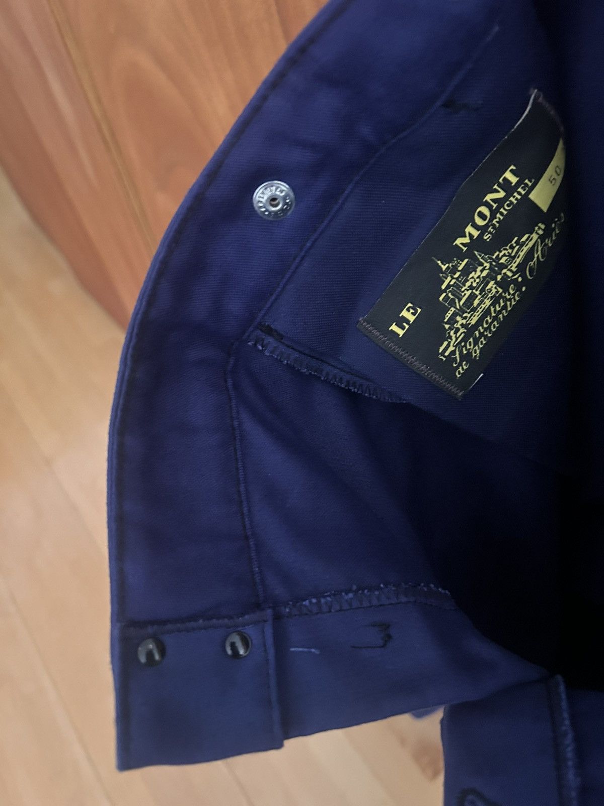 Le Mont Saint Michel Le Mont St Michel Vintage Work Pants Deadstock W40 Size US 36 / EU 52 - 6 Thumbnail