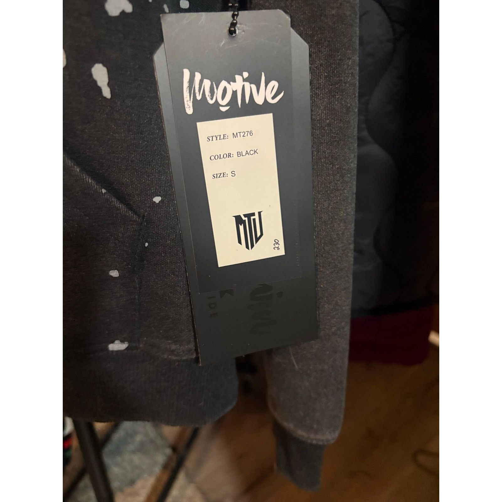 Other NWT SZ S - Motive Alpha Wolf Hoodie, Black Size US S / EU 44-46 / 1 - 3 Thumbnail
