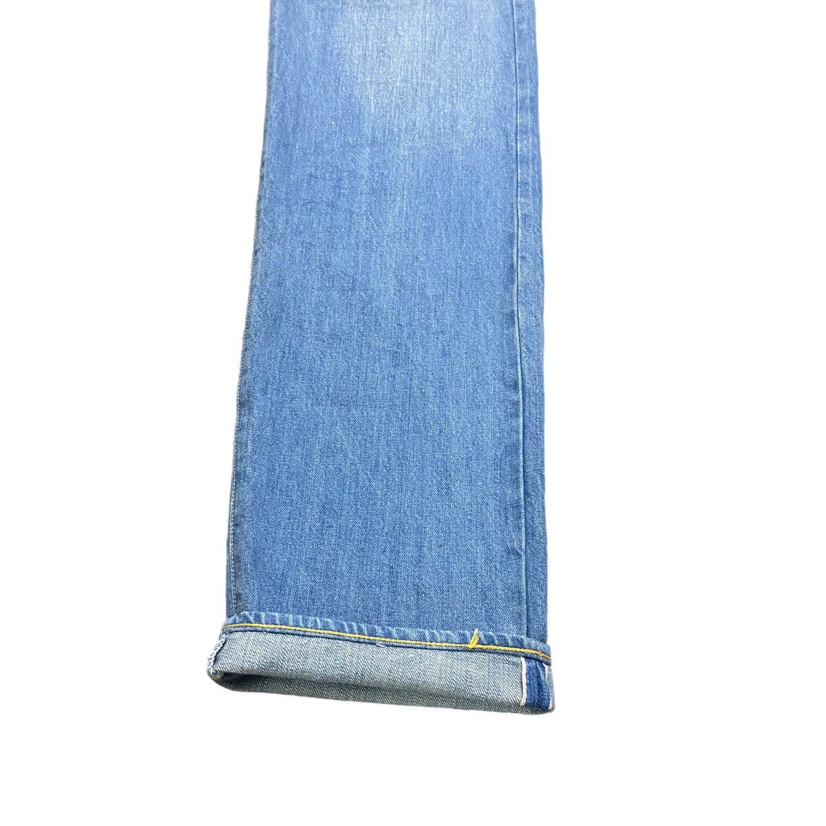 Iron Heart × Self Edge EARTH CULTURE Denim Selvedge Jeans Lot RR1011 Size US 32 / EU 48 - 8 Thumbnail