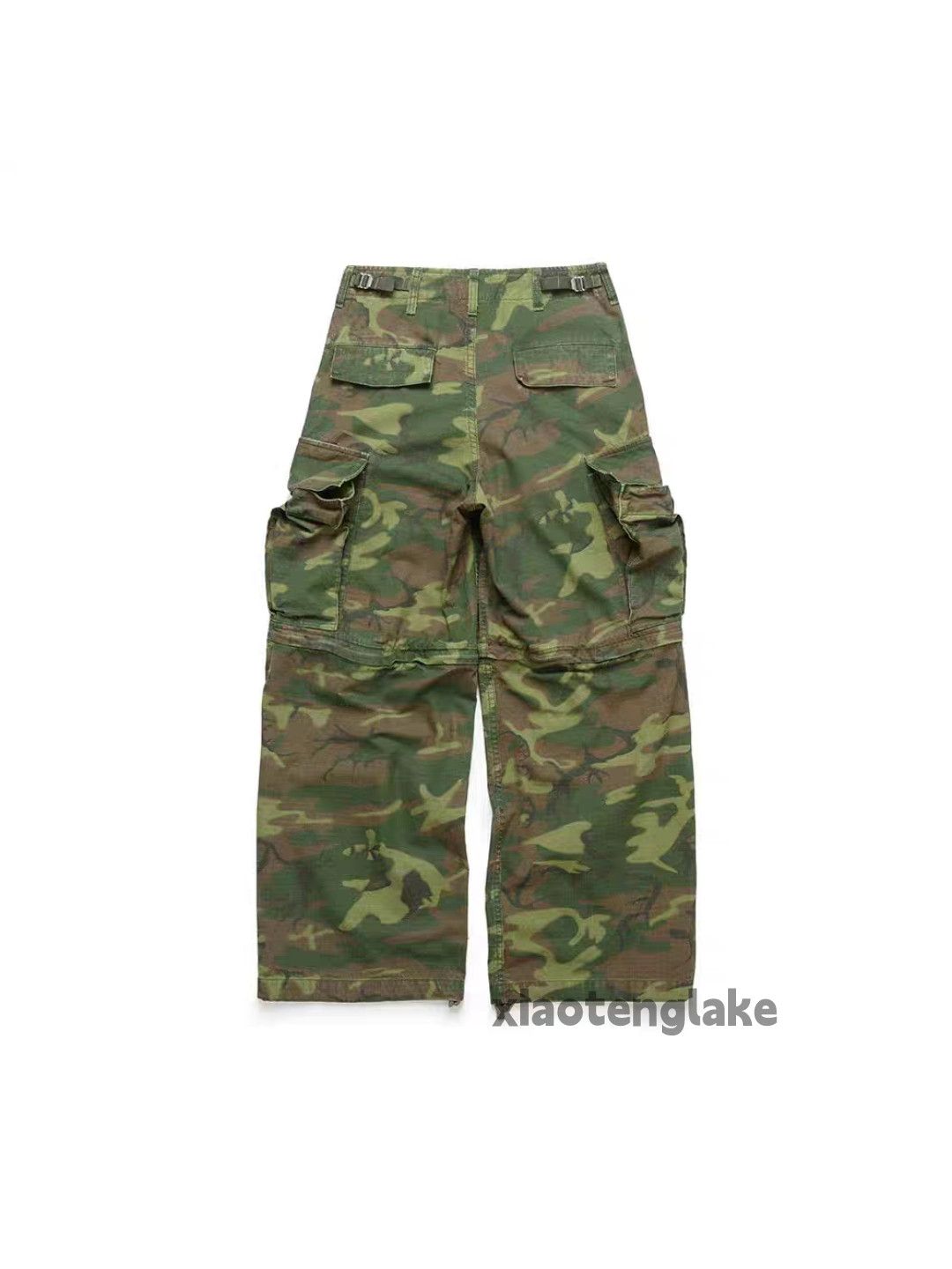 Vintage zx vintage wide Leg paratrooper military combat pants Size US 30 / EU 46 - 2 Thumbnail
