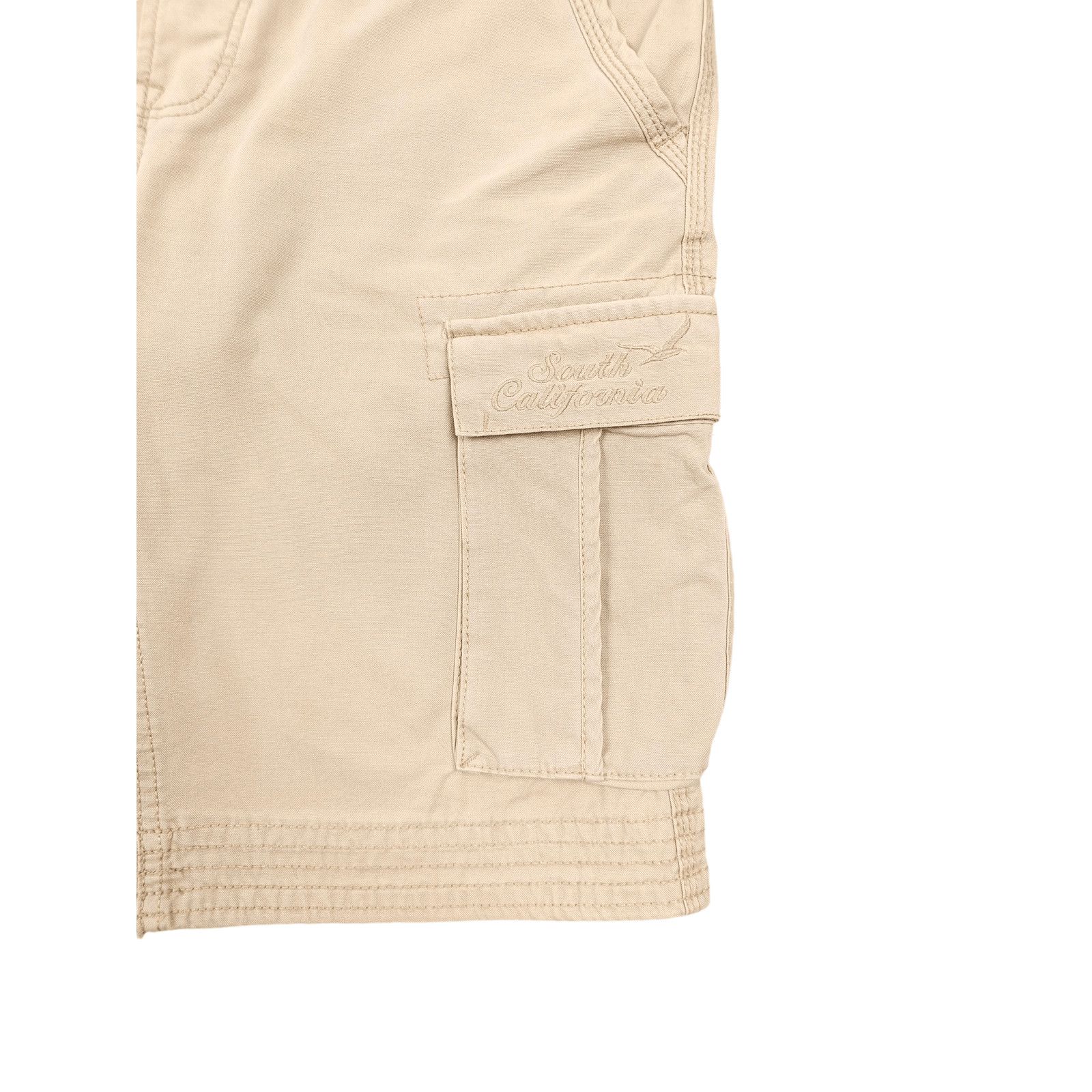Japanese Brand 💎Size 36 90's Beige Cargo Military Shorts Y2K JNCO Size US 36 / EU 52 - 5 Thumbnail