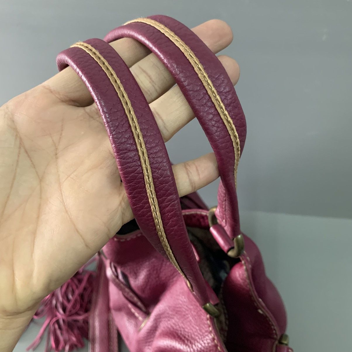 Lancel Lancel Paris Leather Shoulder Bag Size ONE SIZE - 6 Thumbnail