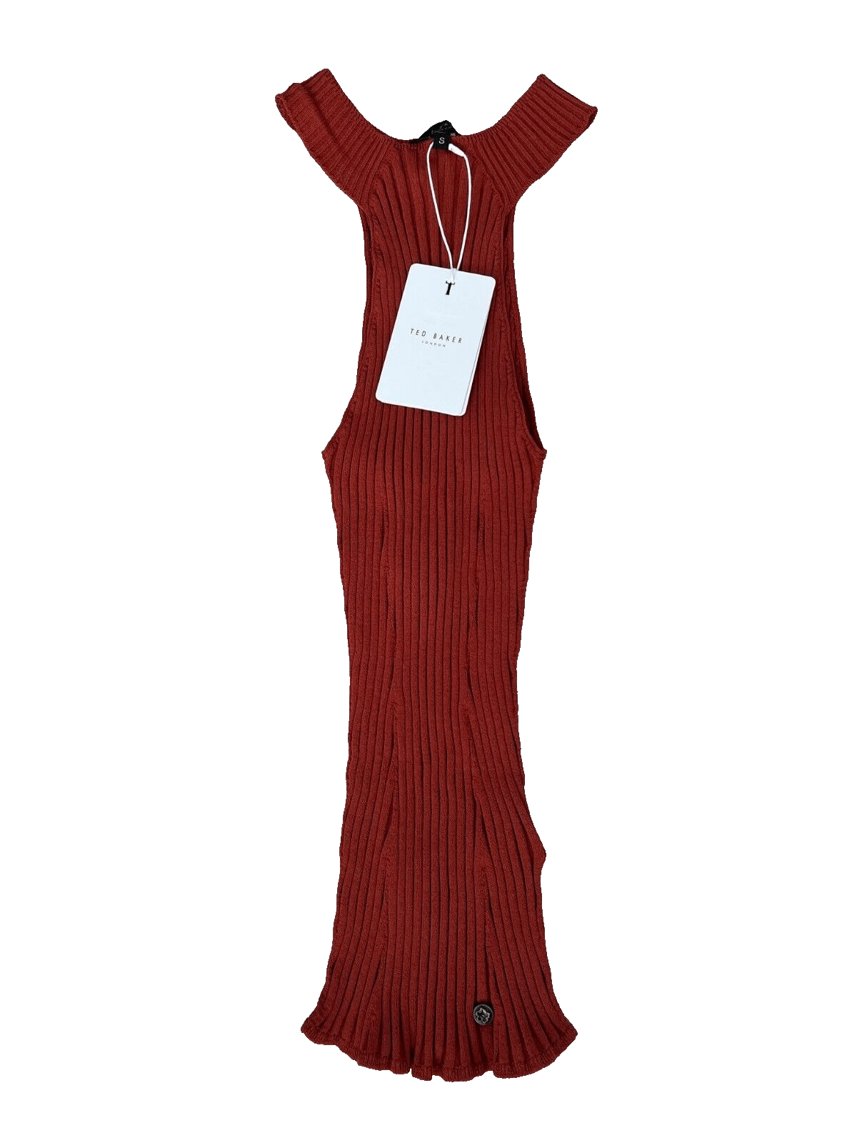 Ted Baker Ted Baker London Feoniix Knit Halter Rib Top ( S ) Size S / US 4 / IT 40 - 4 Thumbnail