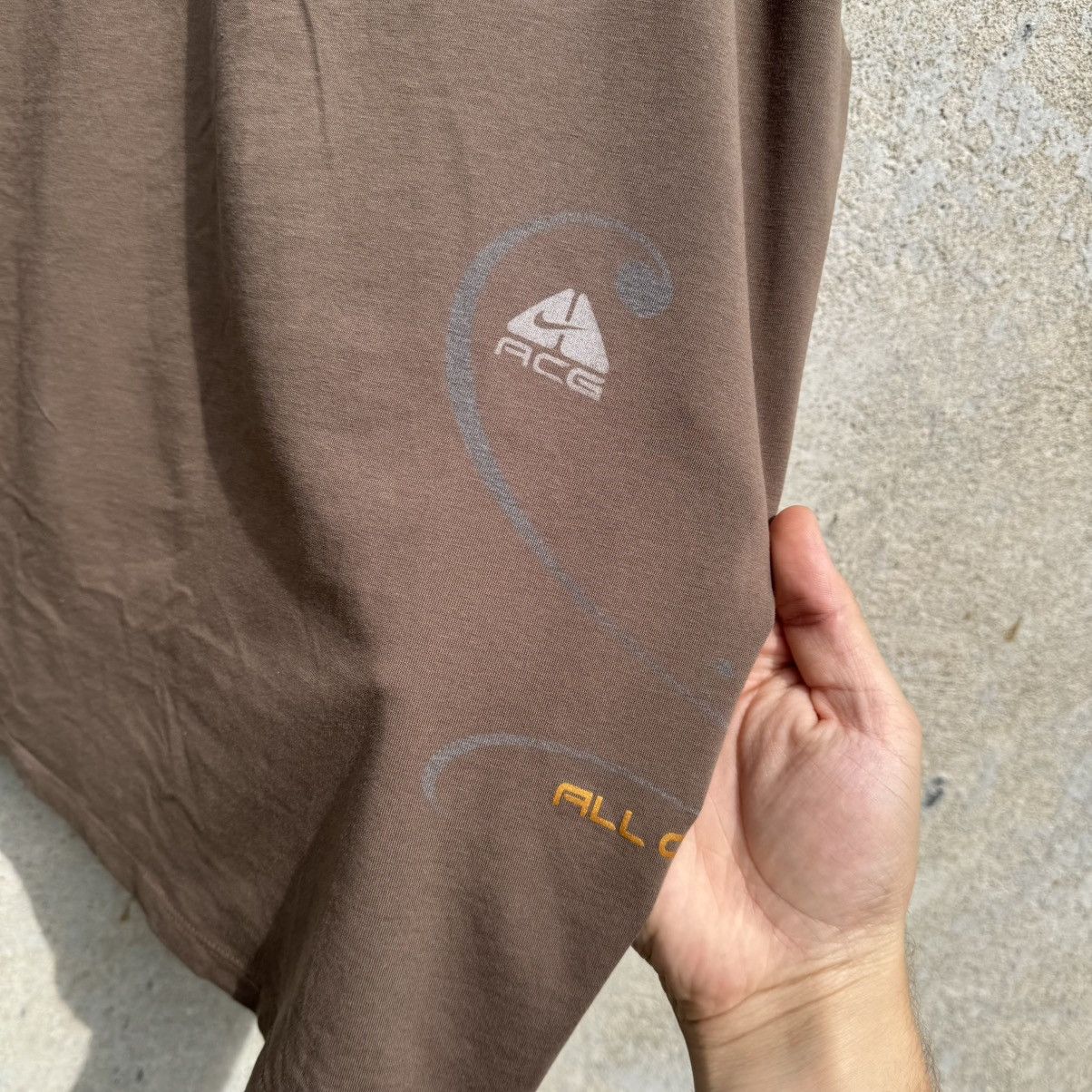 Nike ACG 00s Nike ACG Brown Longsleeve Travis Scott Catus Jack style Size US L / EU 52-54 / 3 - 10 Thumbnail