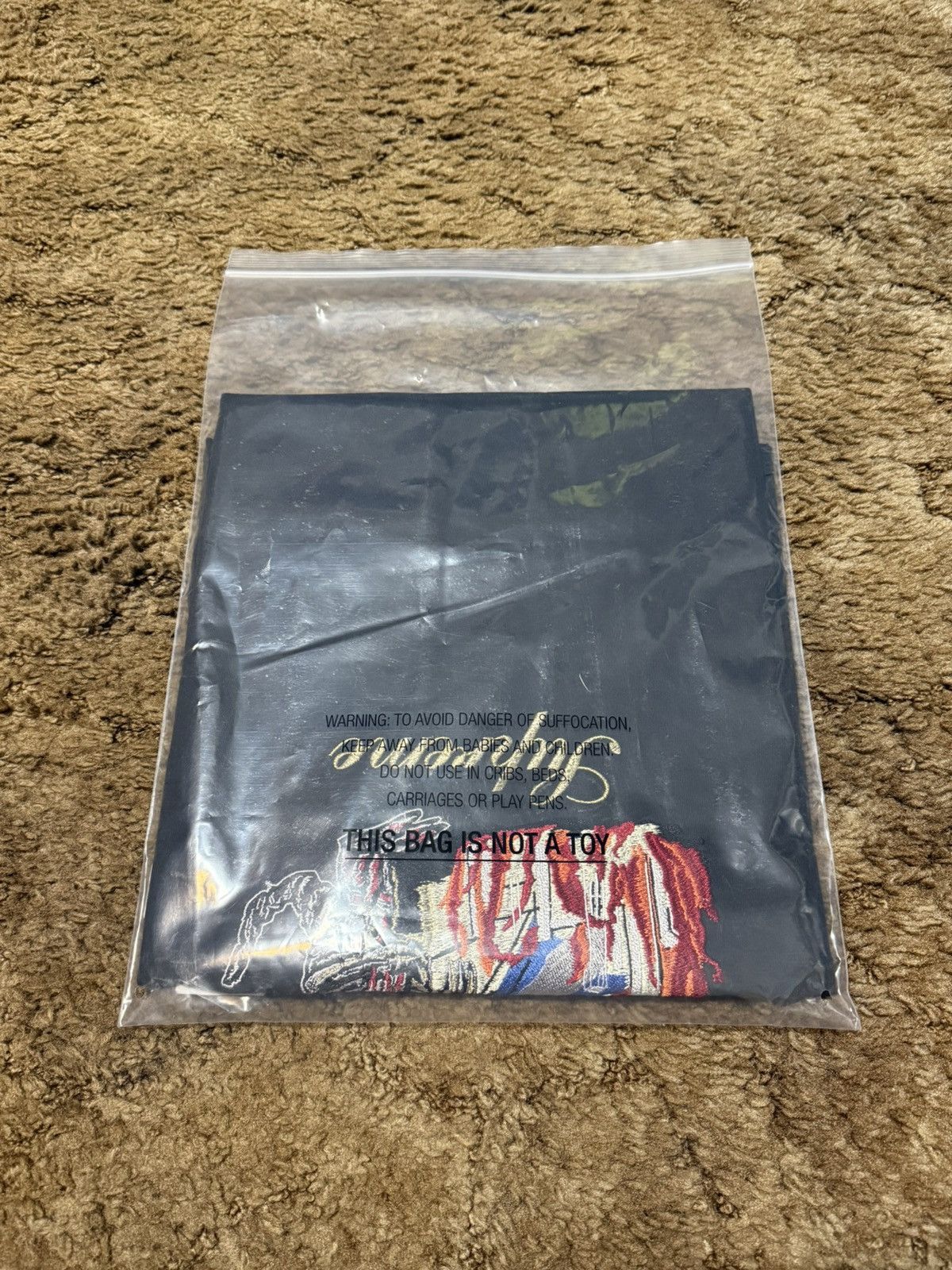 Supreme Supreme Monster S/S Top Black Small Size US S / EU 44-46 / 1 - 4 Thumbnail