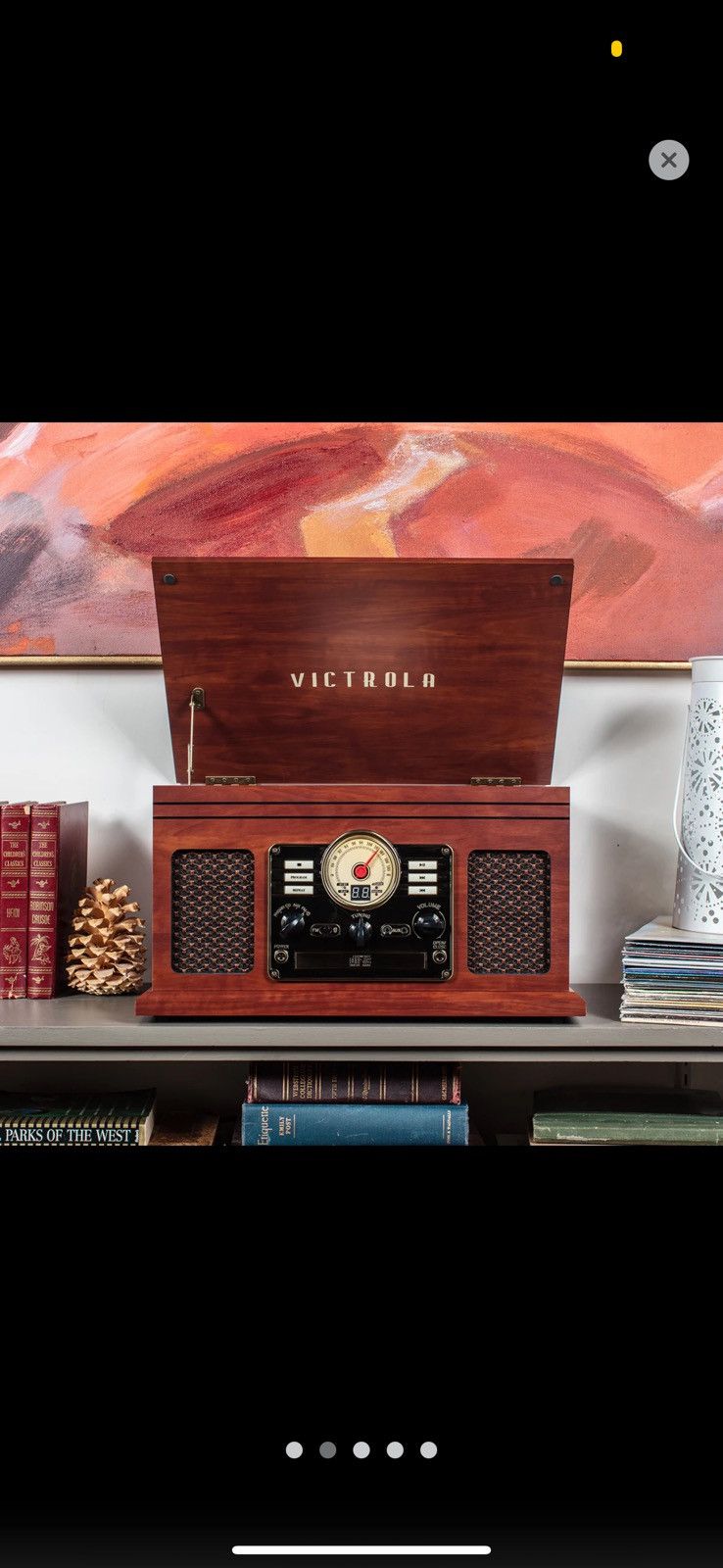 Other Victrola Quincy 6-in-1 Nostalgic Record Player Size ONE SIZE - 2 Thumbnail