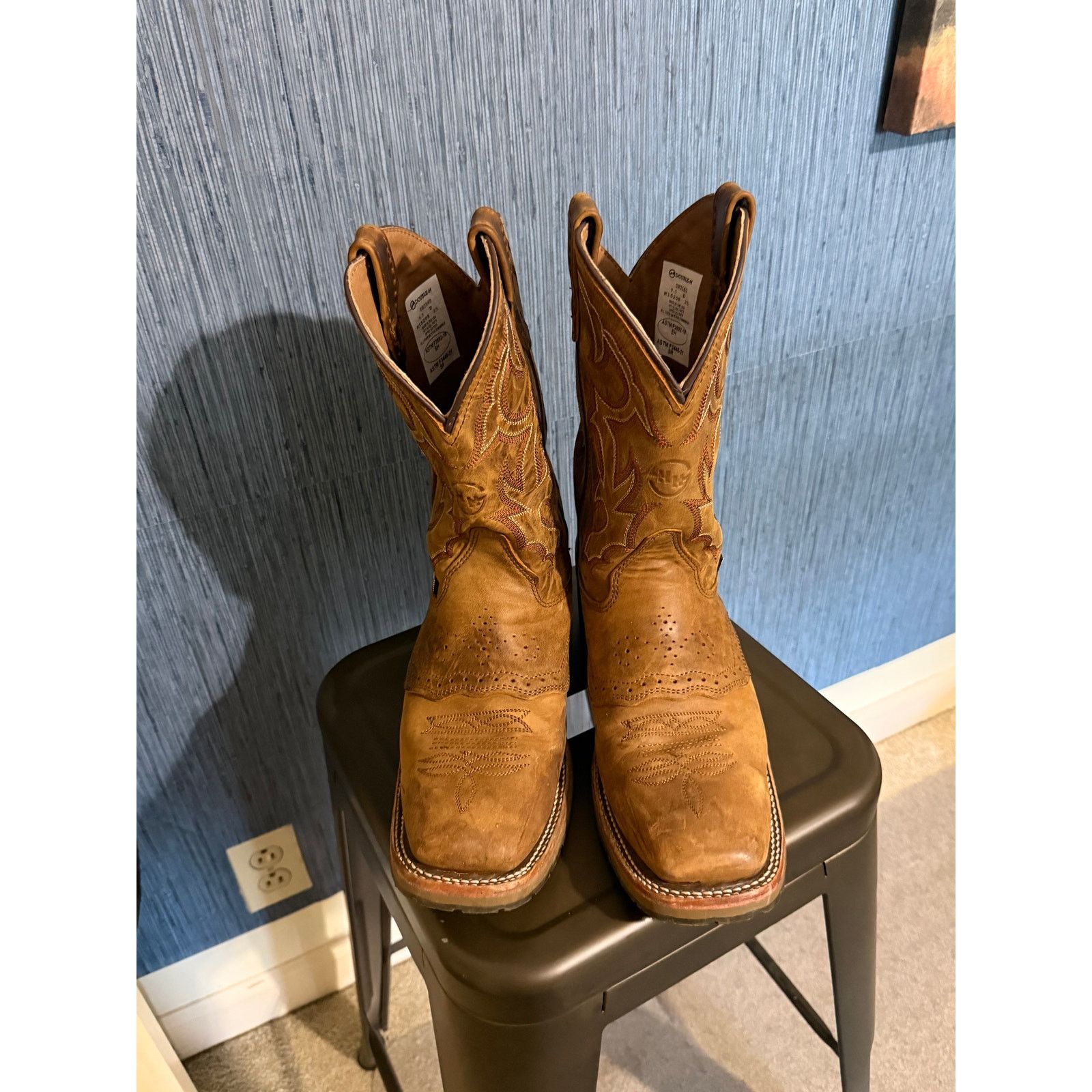 DOUBLE HELIX Double H Boots DH3560 Men's 9.5D Size US 9.5 / EU 42-43 - 2 Thumbnail