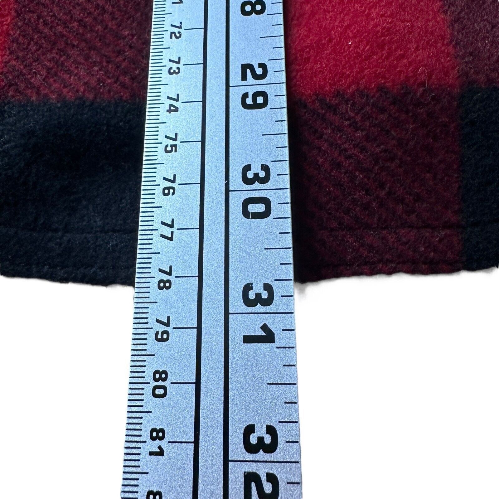 Wrangler Wrangler Fleece Flannel Shirt Men Large Red Black Check Size US L / EU 52-54 / 3 - 9 Thumbnail