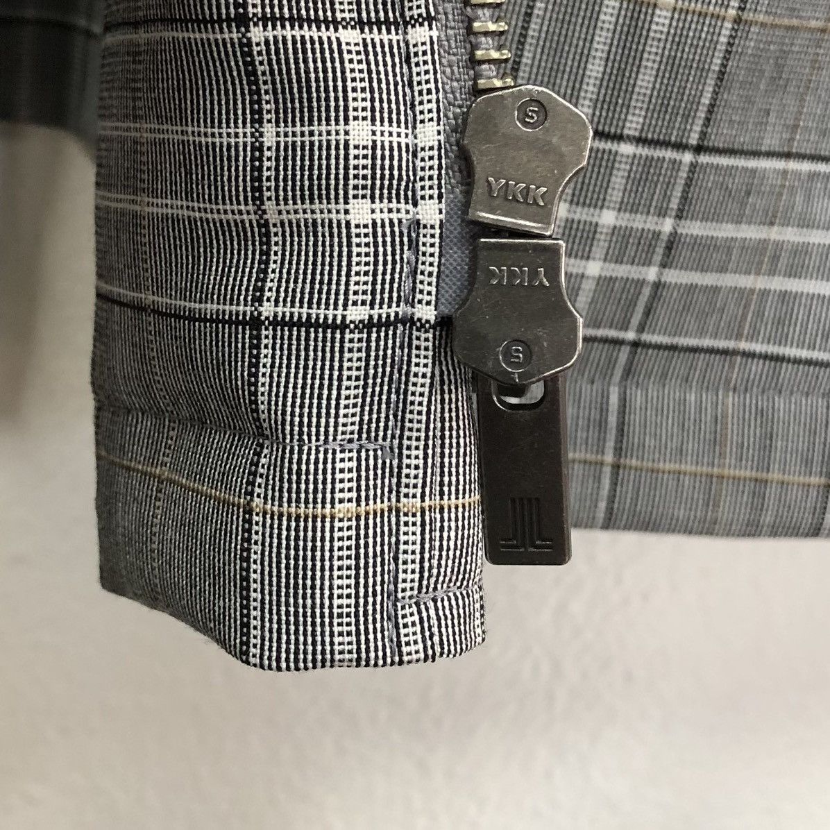 Lanvin Lanvin on Blue Patches Light Coat Parka Glen Check Jacket Size US M / EU 48-50 / 2 - 15 Thumbnail