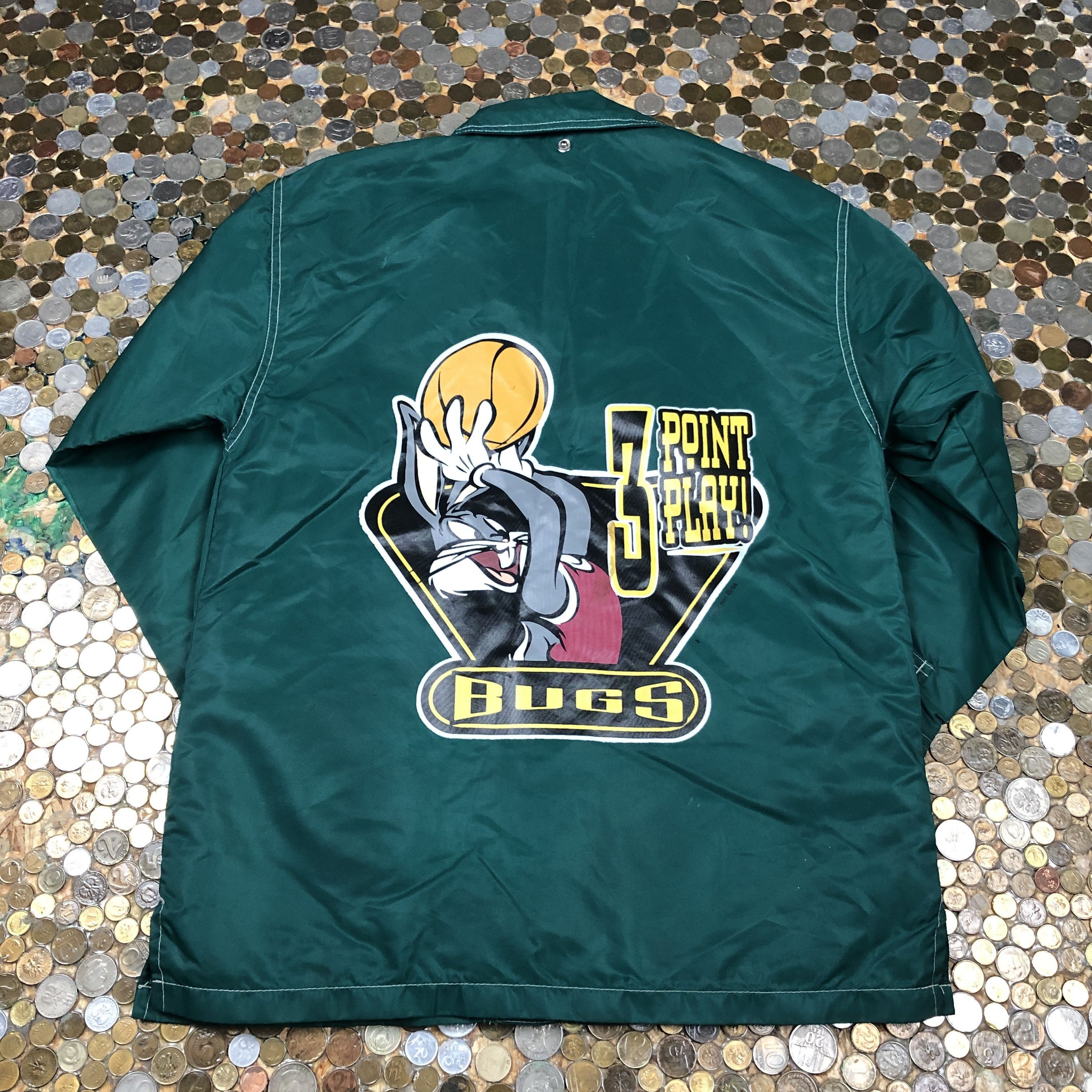 Vintage Looney Tunes coat jacket buttons up Size US M / EU 48-50 / 2 - 3 Thumbnail