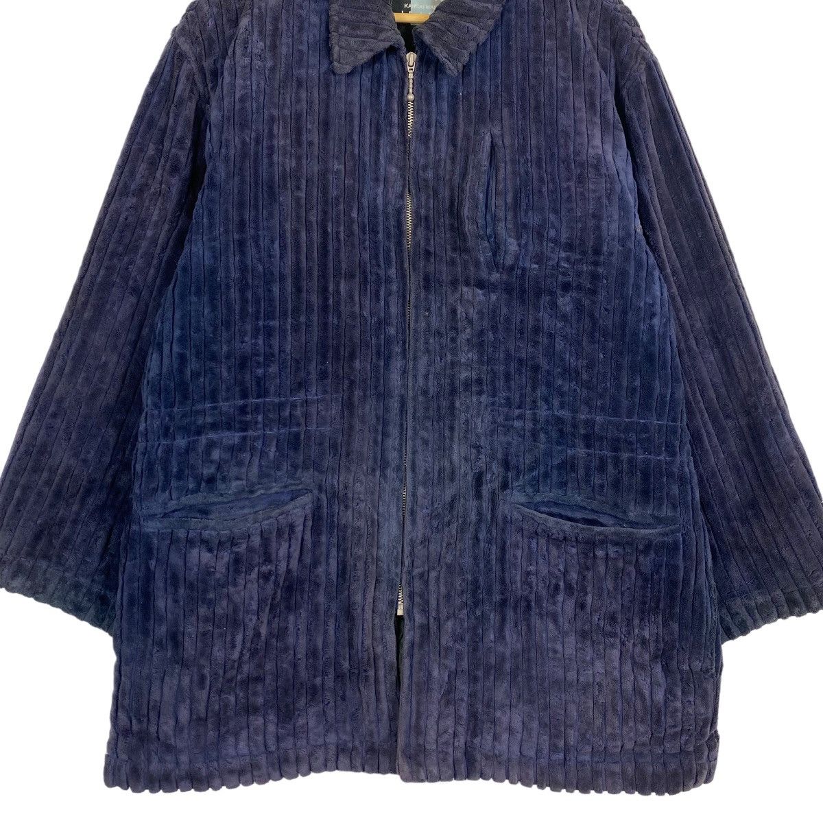 Japanese Brand × Kansai Yamamoto Kansai Jeans corduroy zipper jacket Size US L / EU 52-54 / 3 - 4 Thumbnail