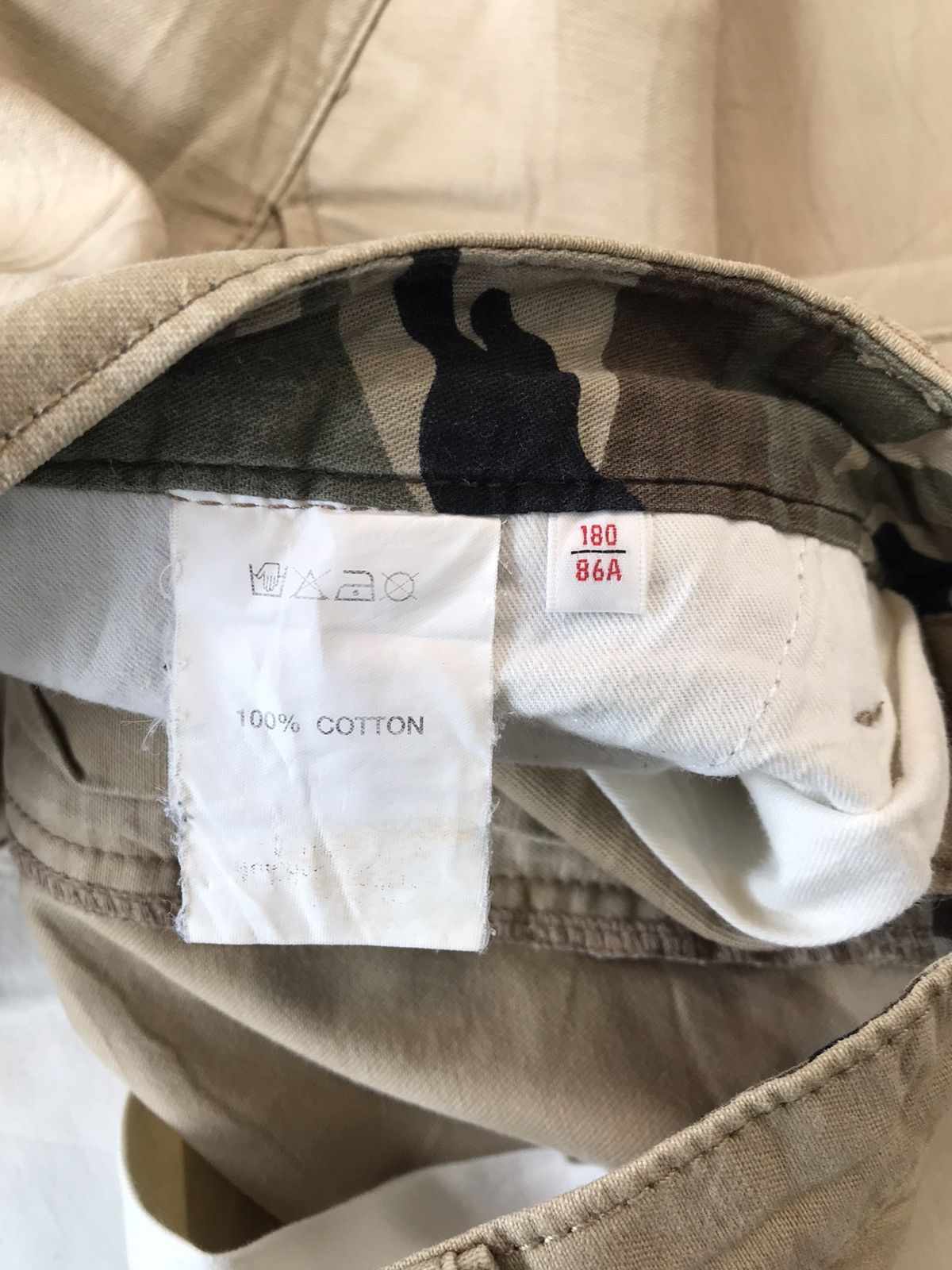 Aape × Vintage Vintage aape army printed straight fit denim Size US 34 / EU 50 - 7 Thumbnail