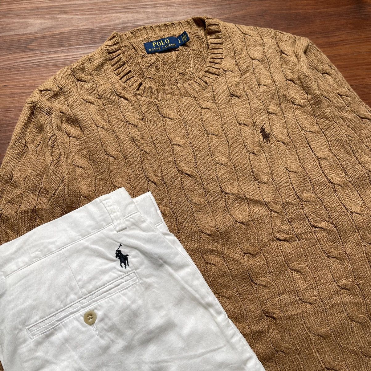 Polo Ralph Lauren cable knit ralph lauren Size US L / EU 52-54 / 3 - 3 Thumbnail