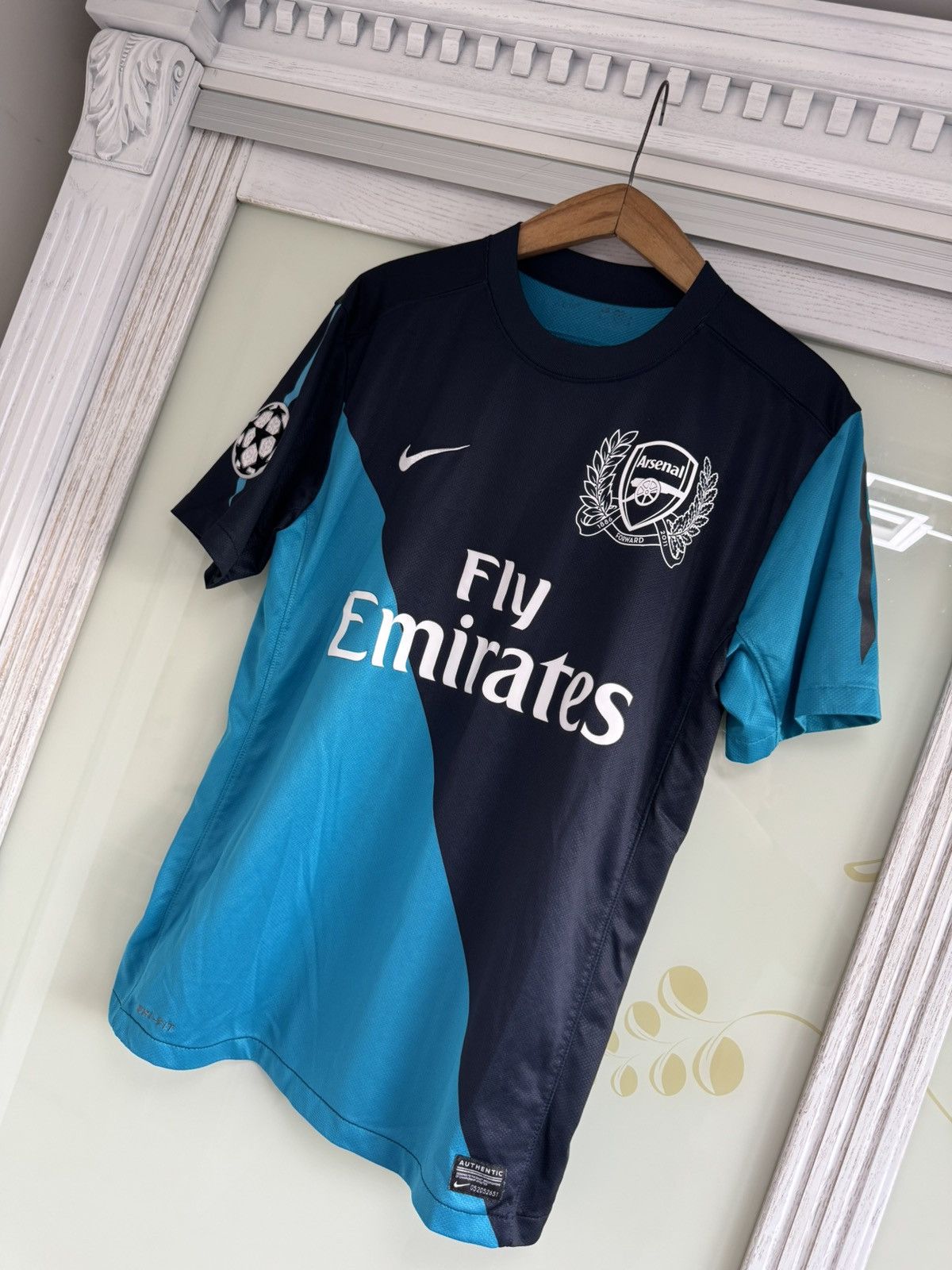 Nike Vermaelen #5 Arsenal 2011-2012 Away Soccer Jersey Kit Shirt Size US M / EU 48-50 / 2 - 4 Thumbnail