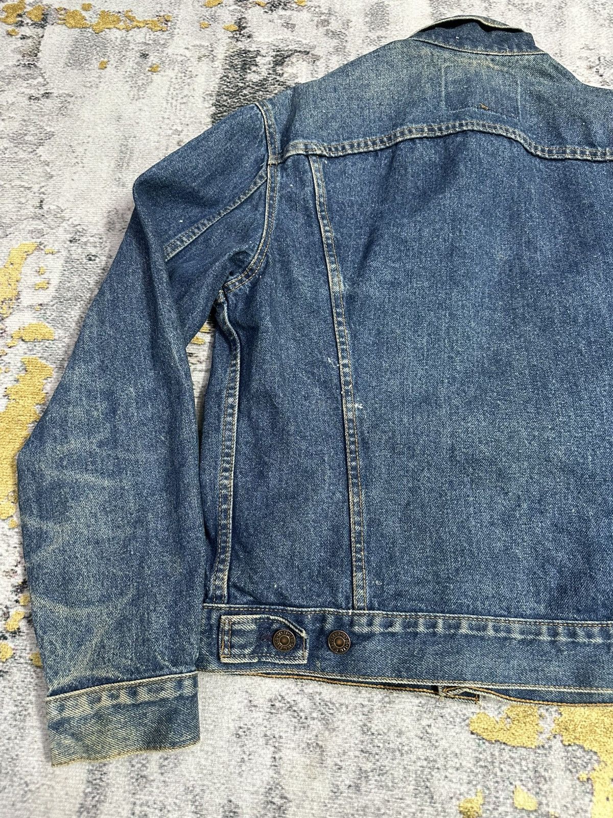 Levi's Vintage Clothing Vintage Levis Denim Trucker Jacket – Made In USA 70s Style Size US S / EU 44-46 / 1 - 17 Thumbnail