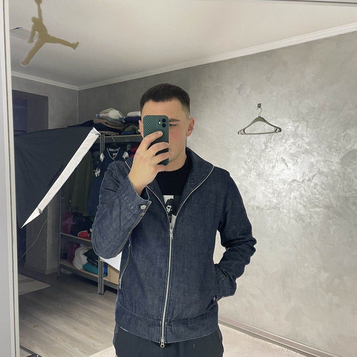 Y-3 Y-3 Yohji Yamamoto 2007 Full Zip Denim Jacket Size US M / EU 48-50 / 2 - 5 Thumbnail
