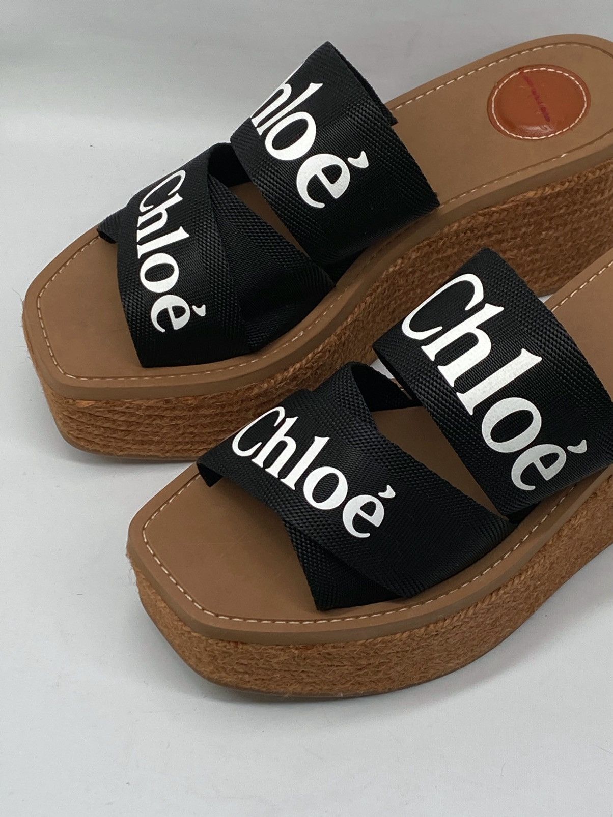 Chloe Chloe Woody Espadrille Platform Wedge Mules size 39 Size US 9 / IT 39 - 6 Thumbnail