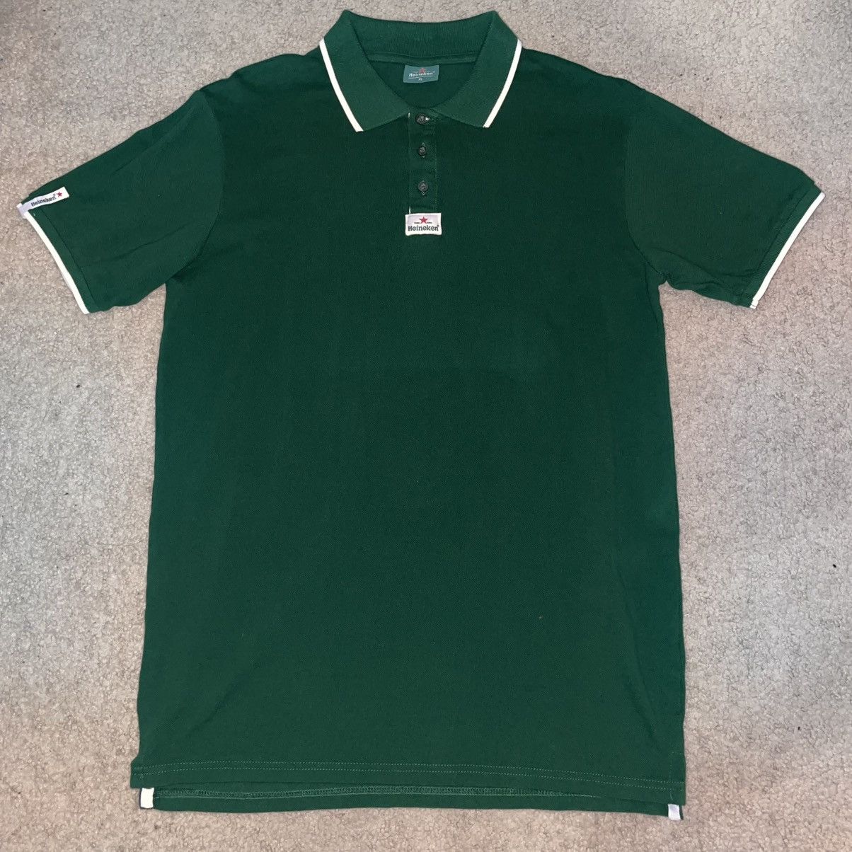 Heineken Heineken Polo Shirt Rare Size US XL / EU 56 / 4 - 1 Thumbnail