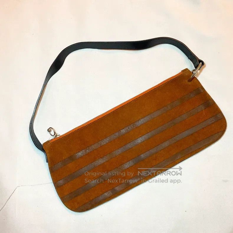 Jean Paul Gaultier Jean Paul Gaultier Bull Nose Ring Brown Leather Bag Crossb Size ONE SIZE - 2 Thumbnail