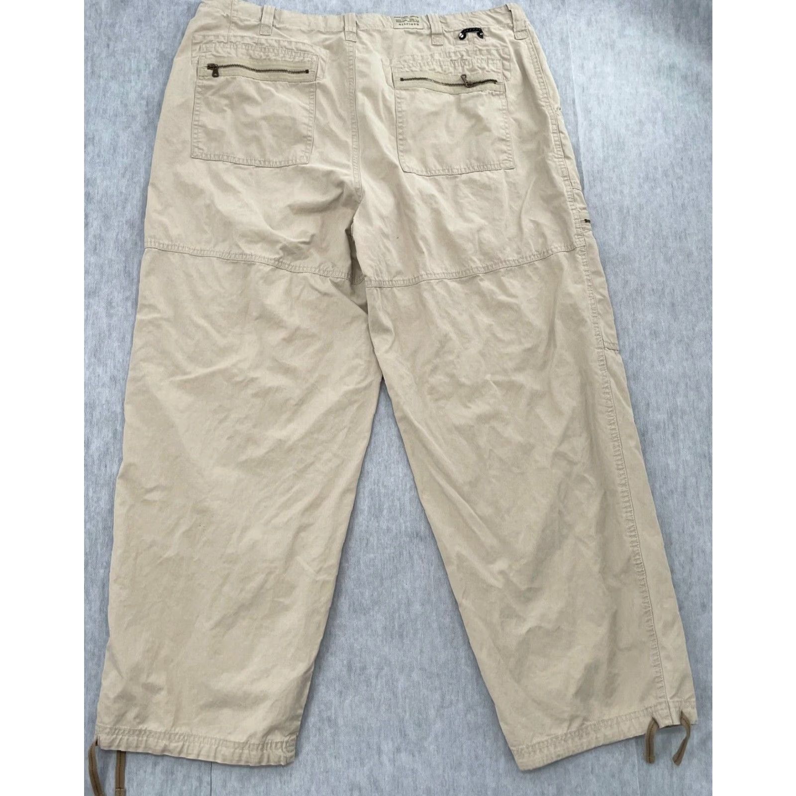 Tommy Hilfiger VINTAGE Tommy Hilfiger Pants Men Adult 36 Khaki Military Cargo Straight Fall Summer Winter Y2K Logo Baggy Size US 36 / EU 52 - 2 Thumbnail