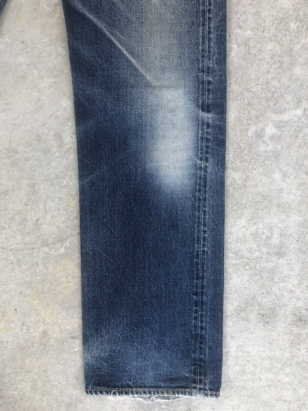 Studio D'Artisan Studio D’Artisan SD101 Selvedge Denim Distressed Jeans Size US 31 - 7 Thumbnail
