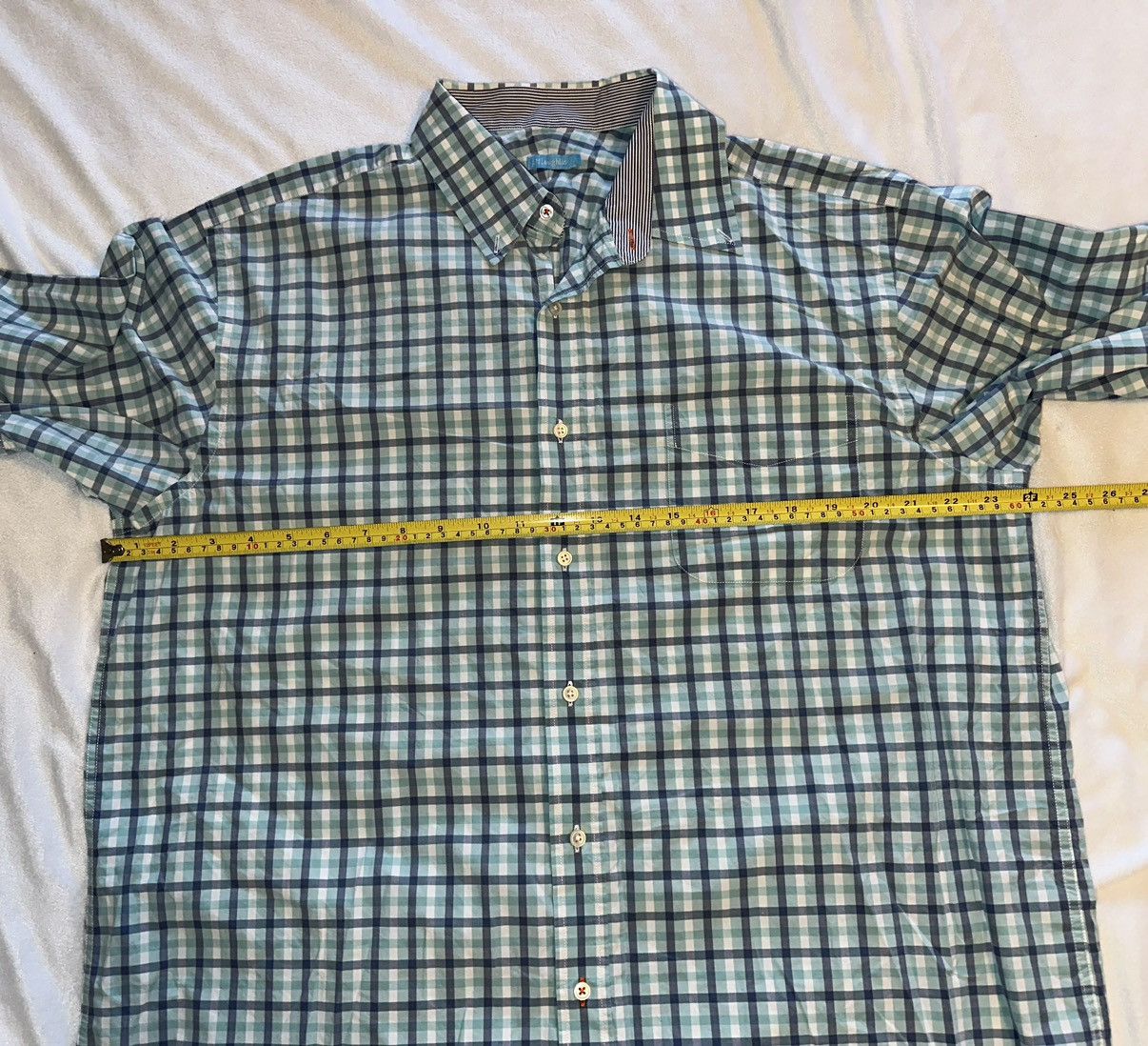 J.McLaughlin J. McLAUGHLIN Men's L/S Shirt Button Up Plaid-Size XL Size US XL / EU 56 / 4 - 3 Thumbnail