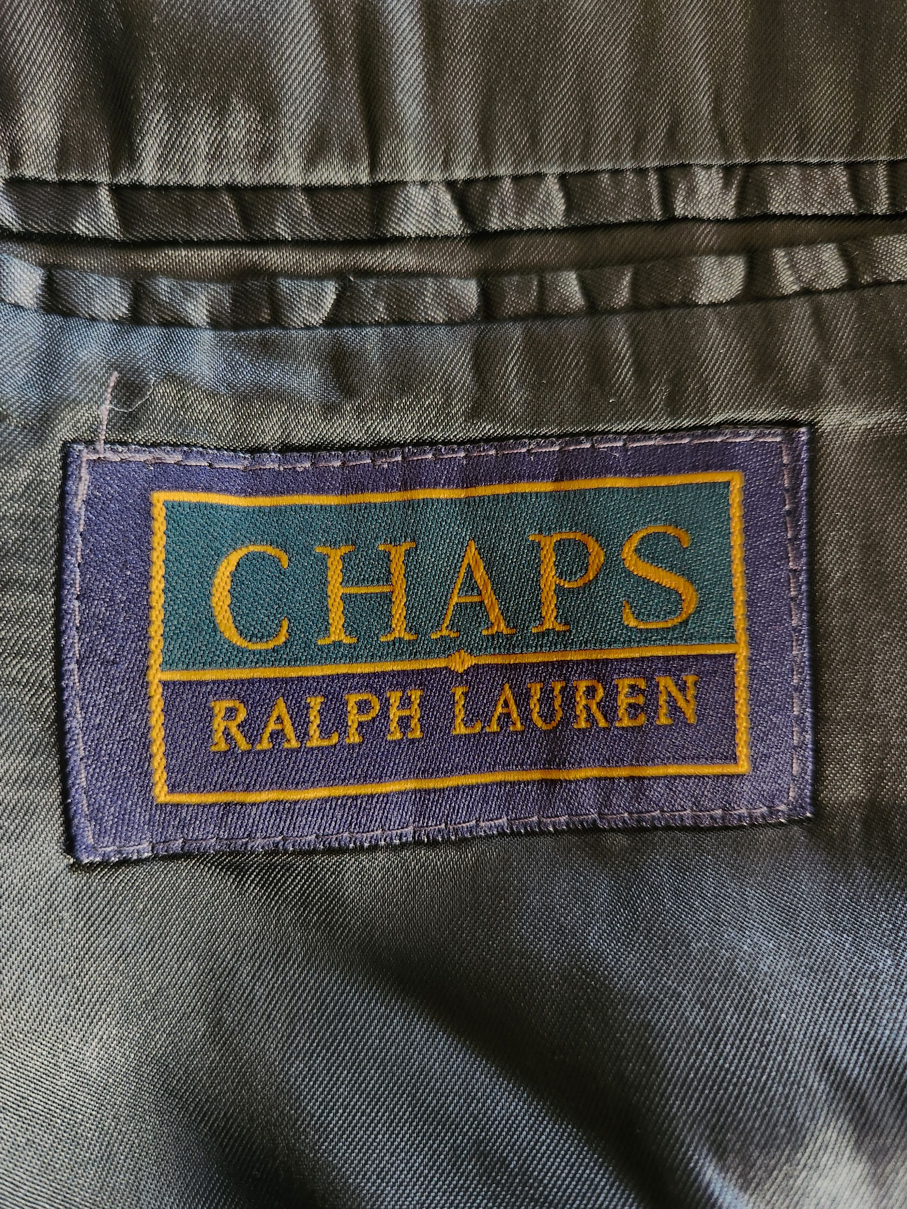 Chaps Ralph Lauren Vintage 100% Wool Men's Houndstooth Blazer Size 42R - 4 Thumbnail