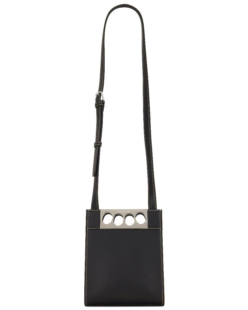 Alexander McQueen o1w1db10725 Size: OS/The Grip Mini Tote Bag in Black Size ONE SIZE - 1 Thumbnail