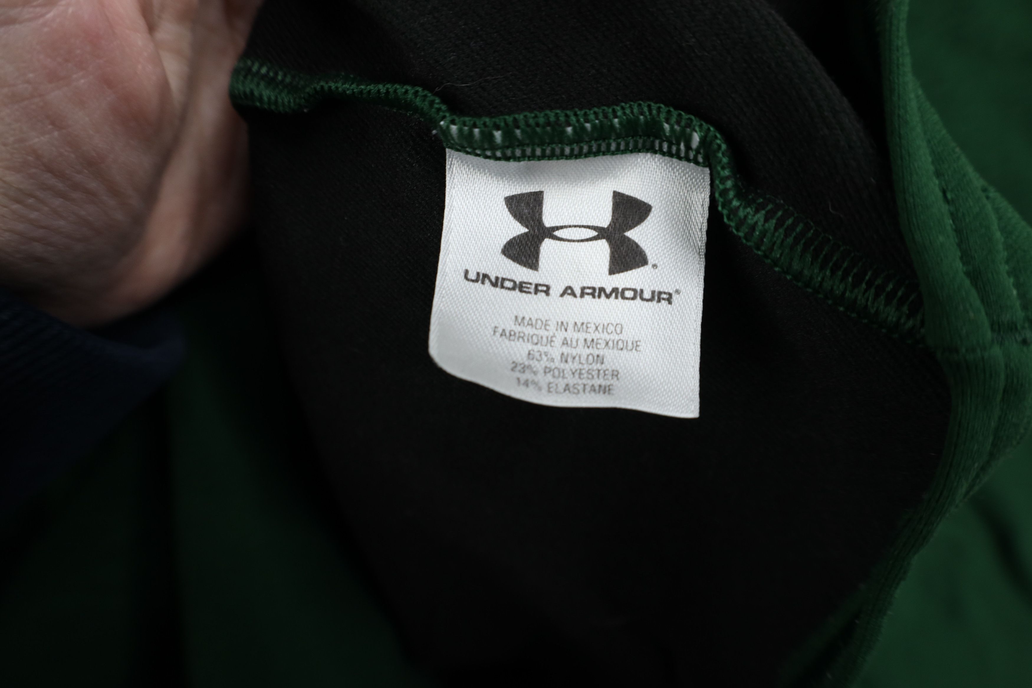 Under Armour Under Armour Compression Mock Neck Long Sleeve T-Shirt Green Size US XL / EU 56 / 4 - 10 Thumbnail