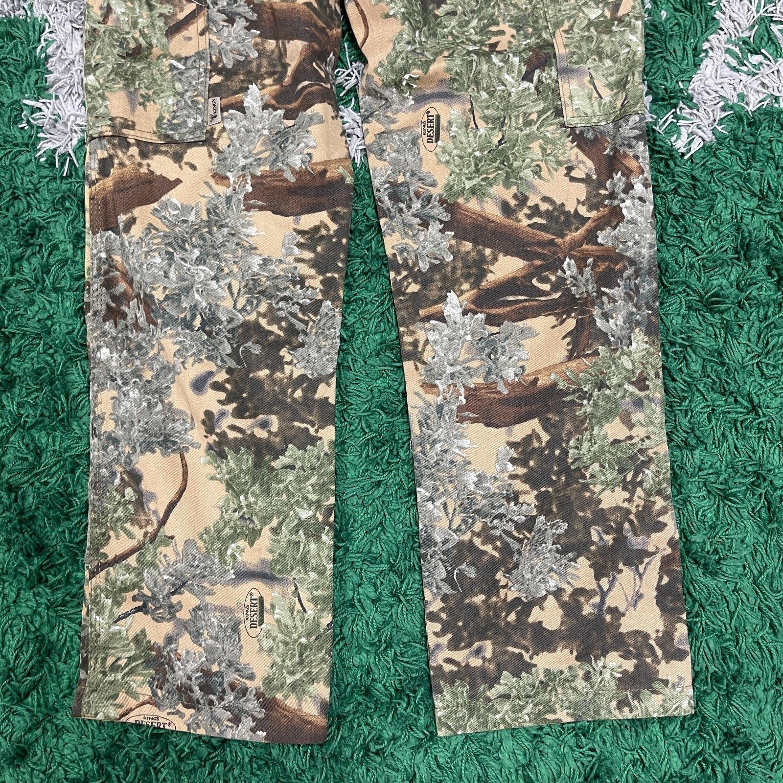 Vintage Kings Camo Hunting Cargo Pants Size Small S 30x32 B10 Size US 30 / EU 46 - 7 Thumbnail