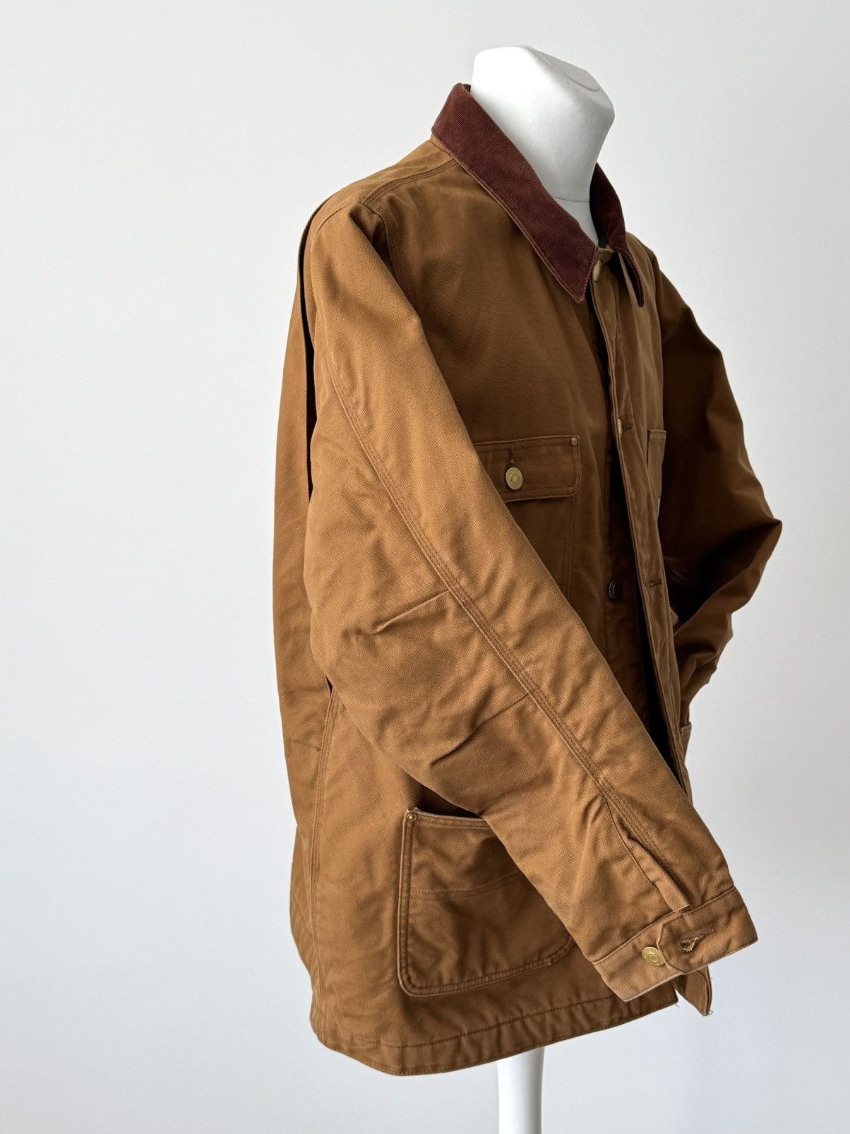 Carhartt C01-M Firm Duck Blanket Lined Chore Coat