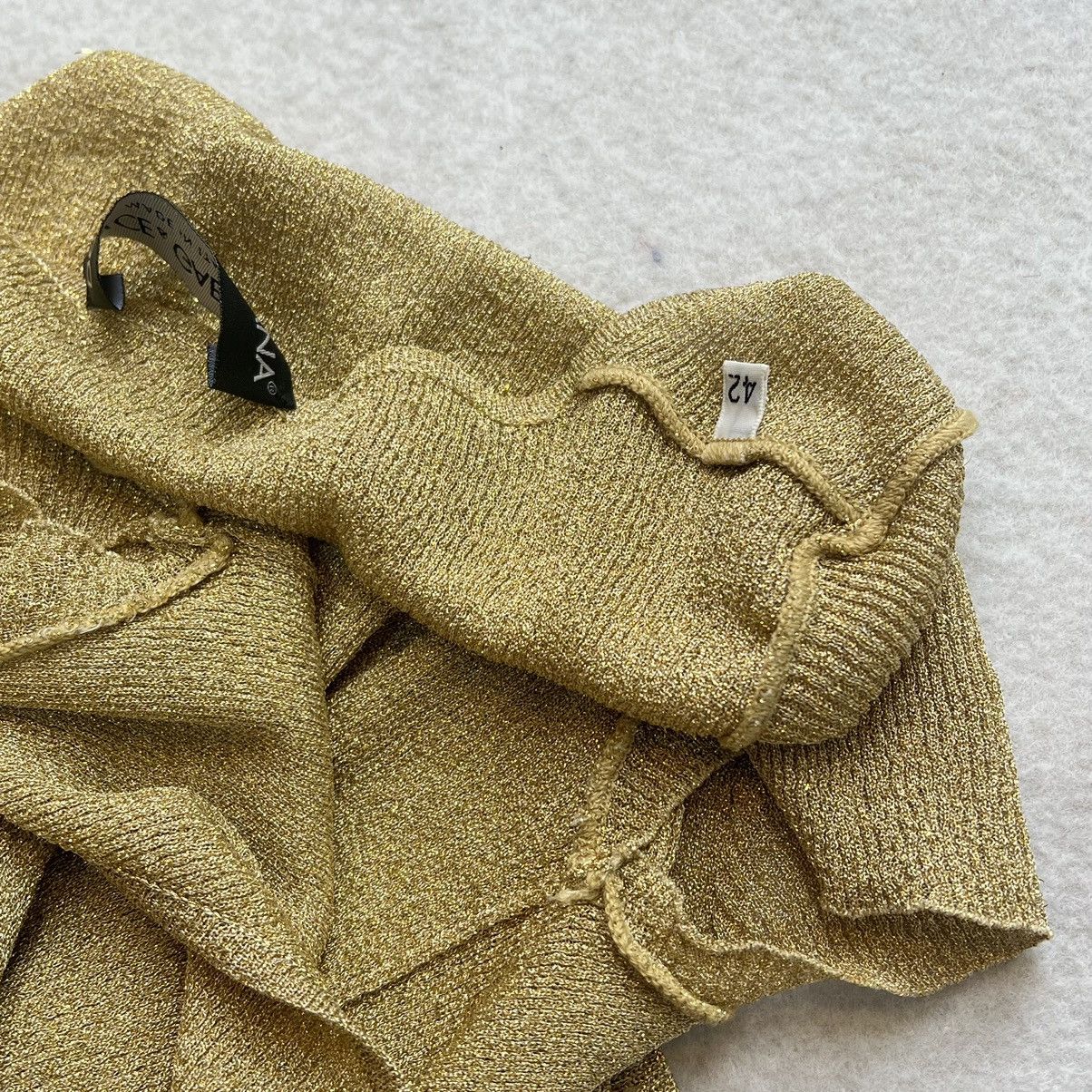 Dolce & Gabbana Dolce & Gabbana Gold Blink Top Size M / US 6-8 / IT 42-44 - 9 Thumbnail