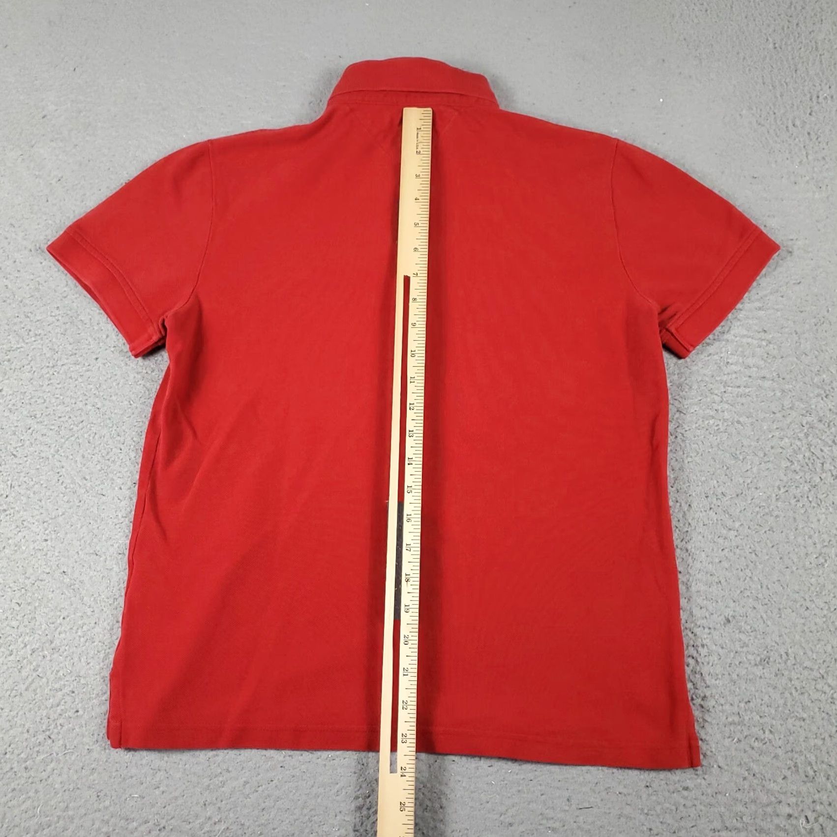 Tommy Hilfiger Tommy Hilfiger Polo Shirt Mens Small Red Casual Short Sleeve Shirt Polo Size US S / EU 44-46 / 1 - 4 Thumbnail