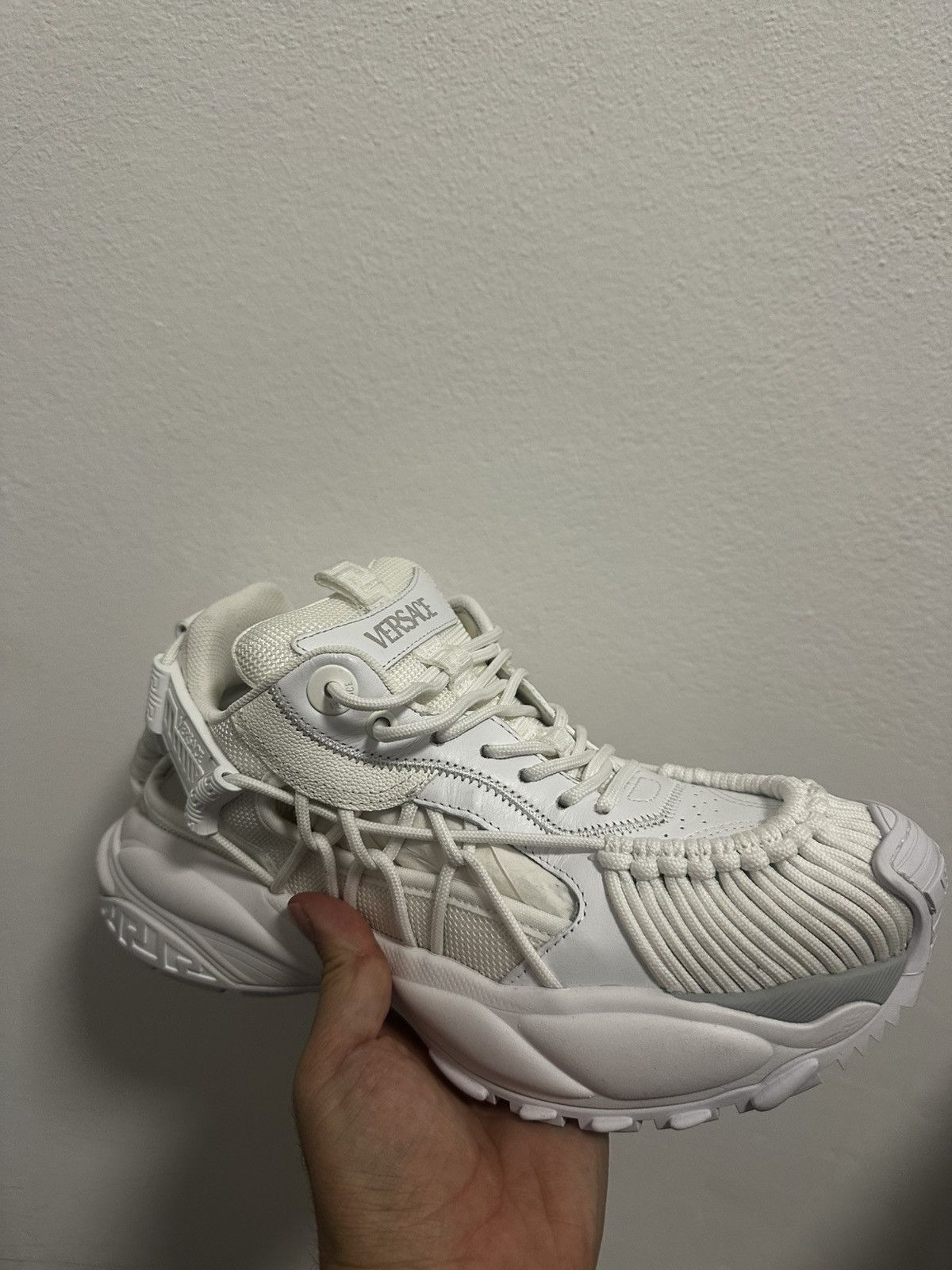 Versace Versace Mercury M_VS_01 White Sneakers Size US 7 / EU 40 - 8 Thumbnail