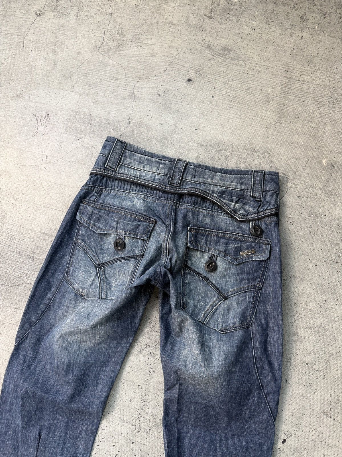 Vintage Japanese pants baggy If Six Was Nine style y2k jeans Size US 31 - 3 Thumbnail