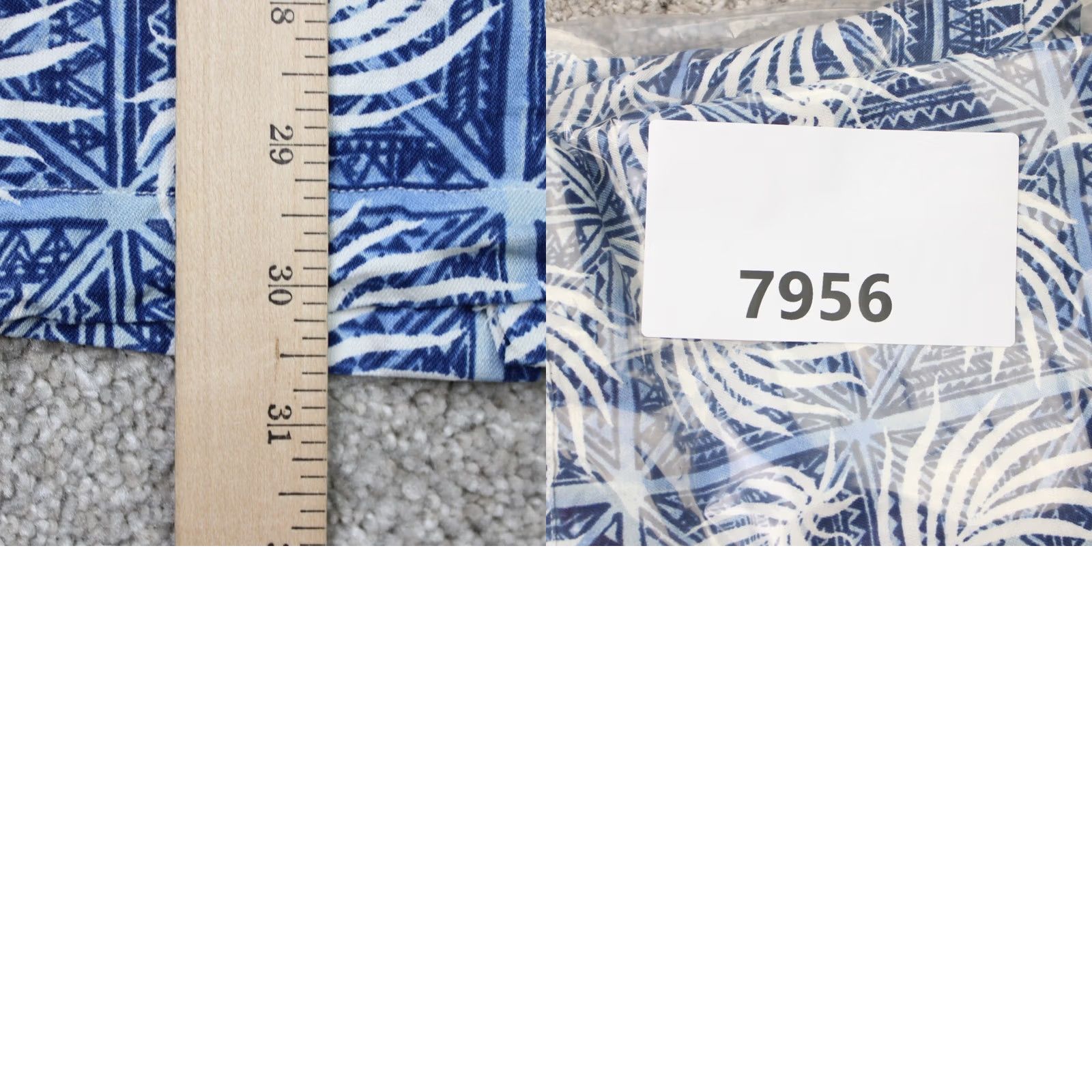 Nat Nast Nat Nast Shirt Mens 2XL Blue/White Floral Silk/Cotton Hawaiian Short Sleeve Button-Up Shirt Size US XXL / EU 58 / 5 - 8 Thumbnail