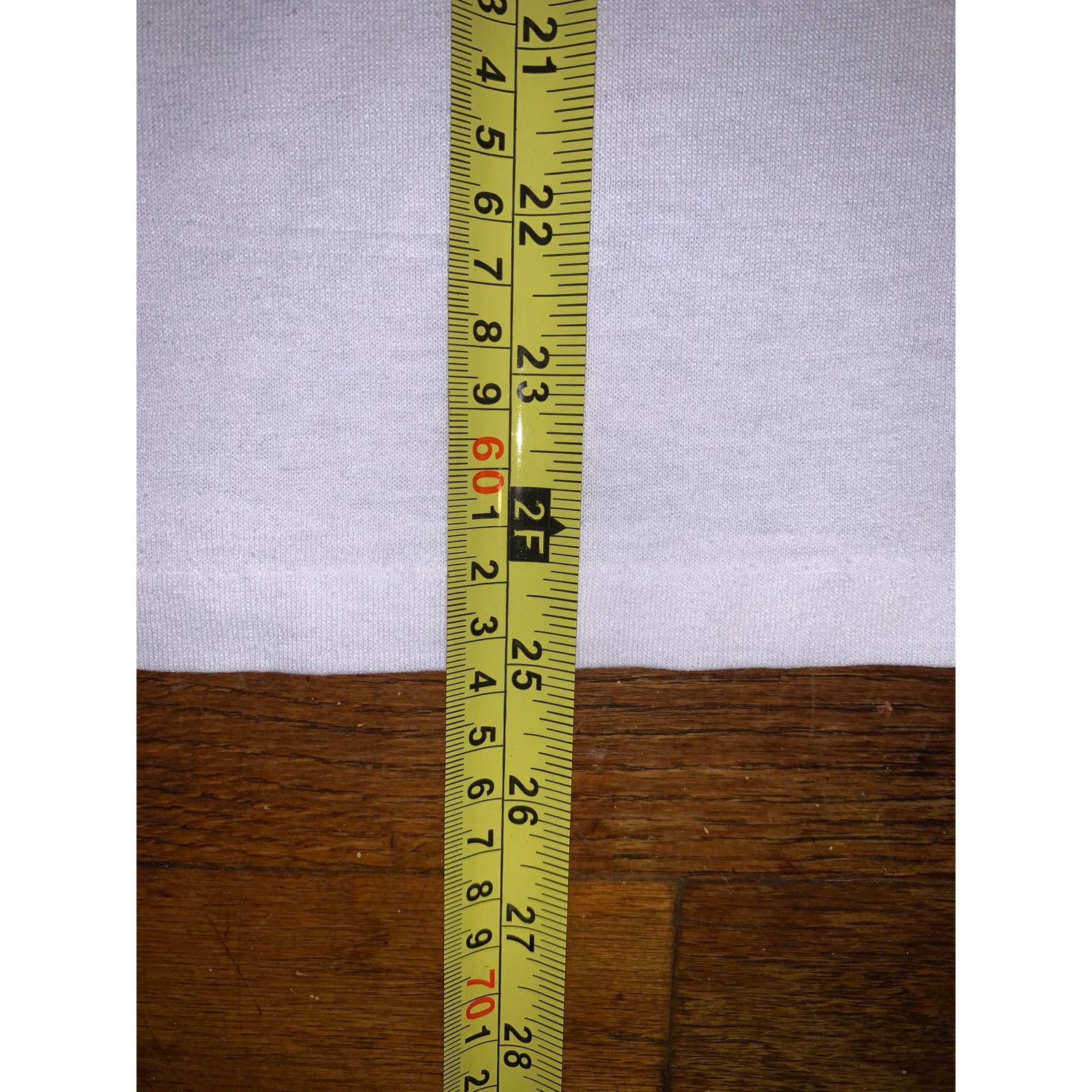 Other × Vintage Vtg 80s NYC Skyline T Shirt White Single Stitch Small XS Fit Size US M / EU 48-50 / 2 - 6 Thumbnail